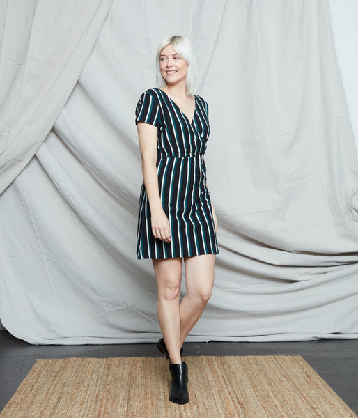 Monteau on sale striped dress