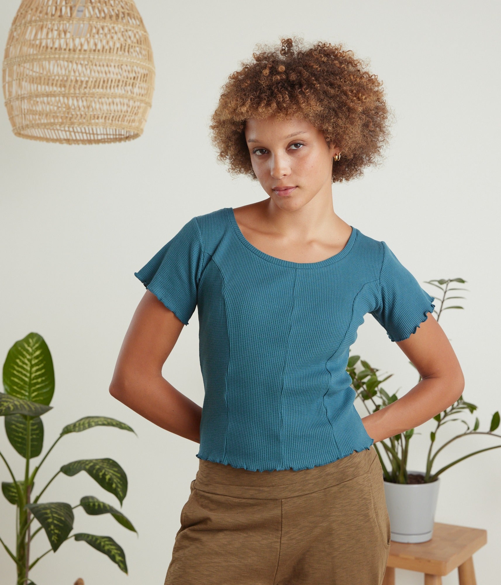 Cricket Top - Marine