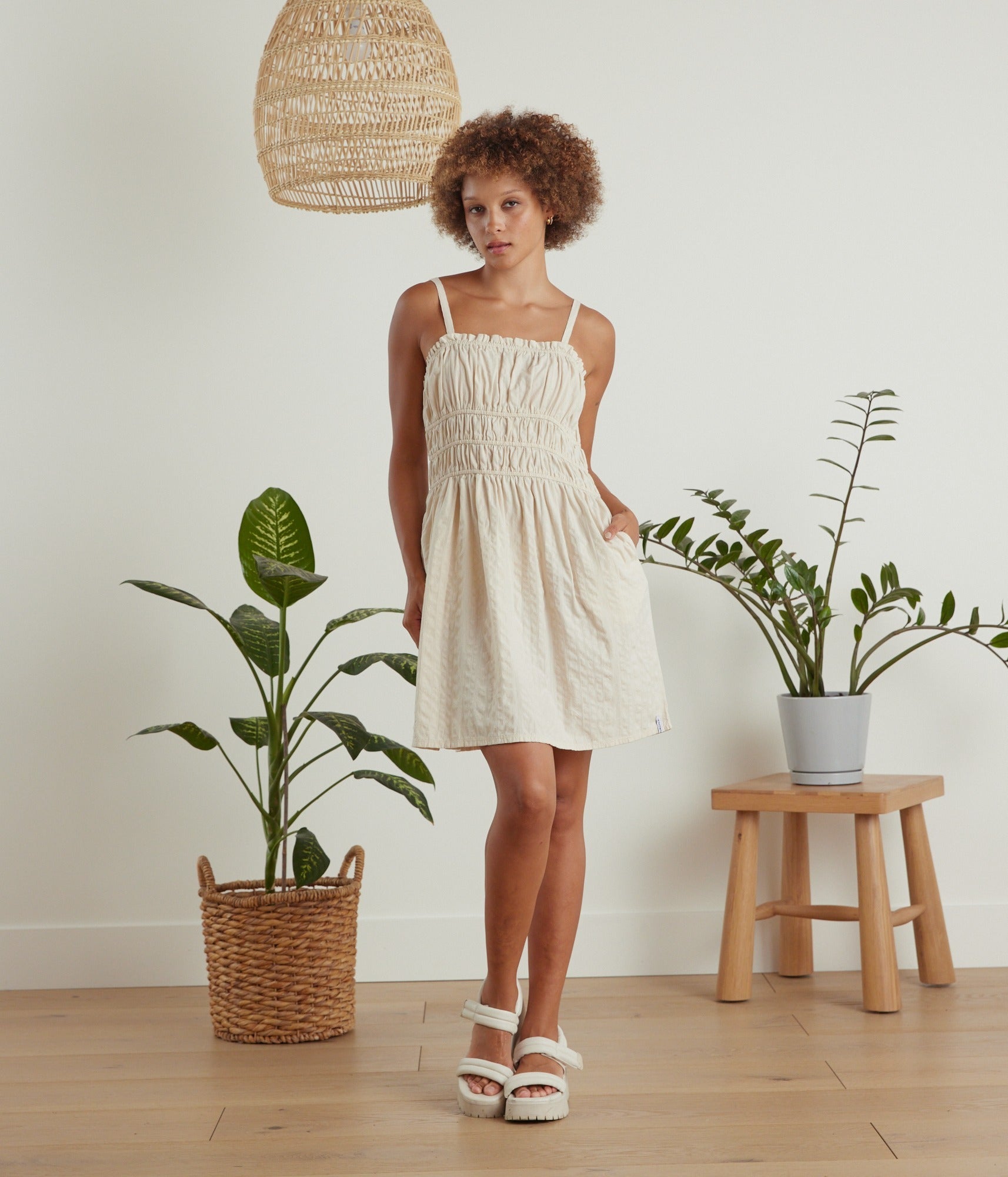 Bayside Dress - Pearl