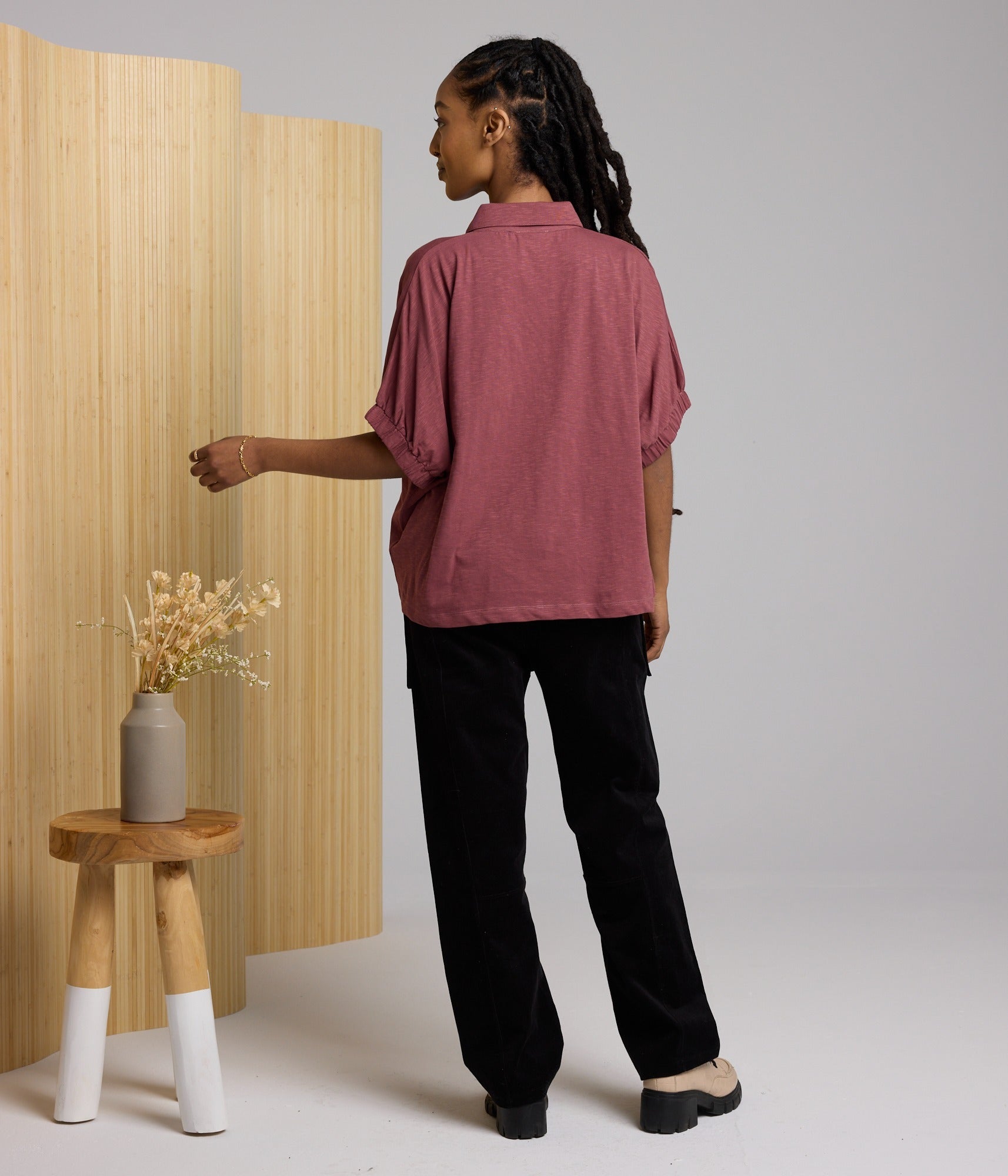 Alora Top - Mulberry