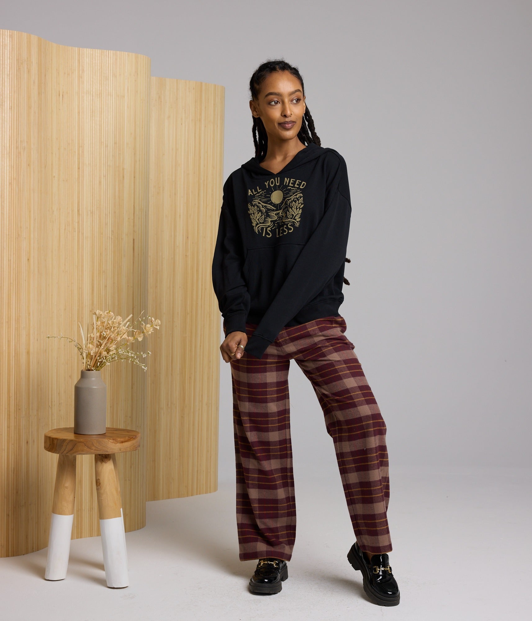 Need Less Hoodie - Black