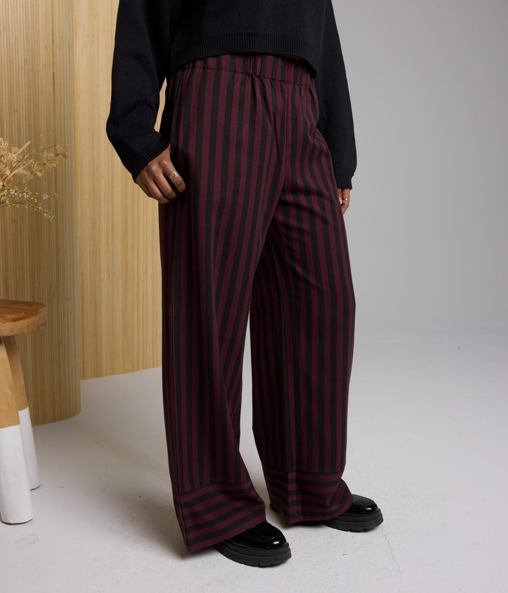 Camelot Pant - Fudge/Black