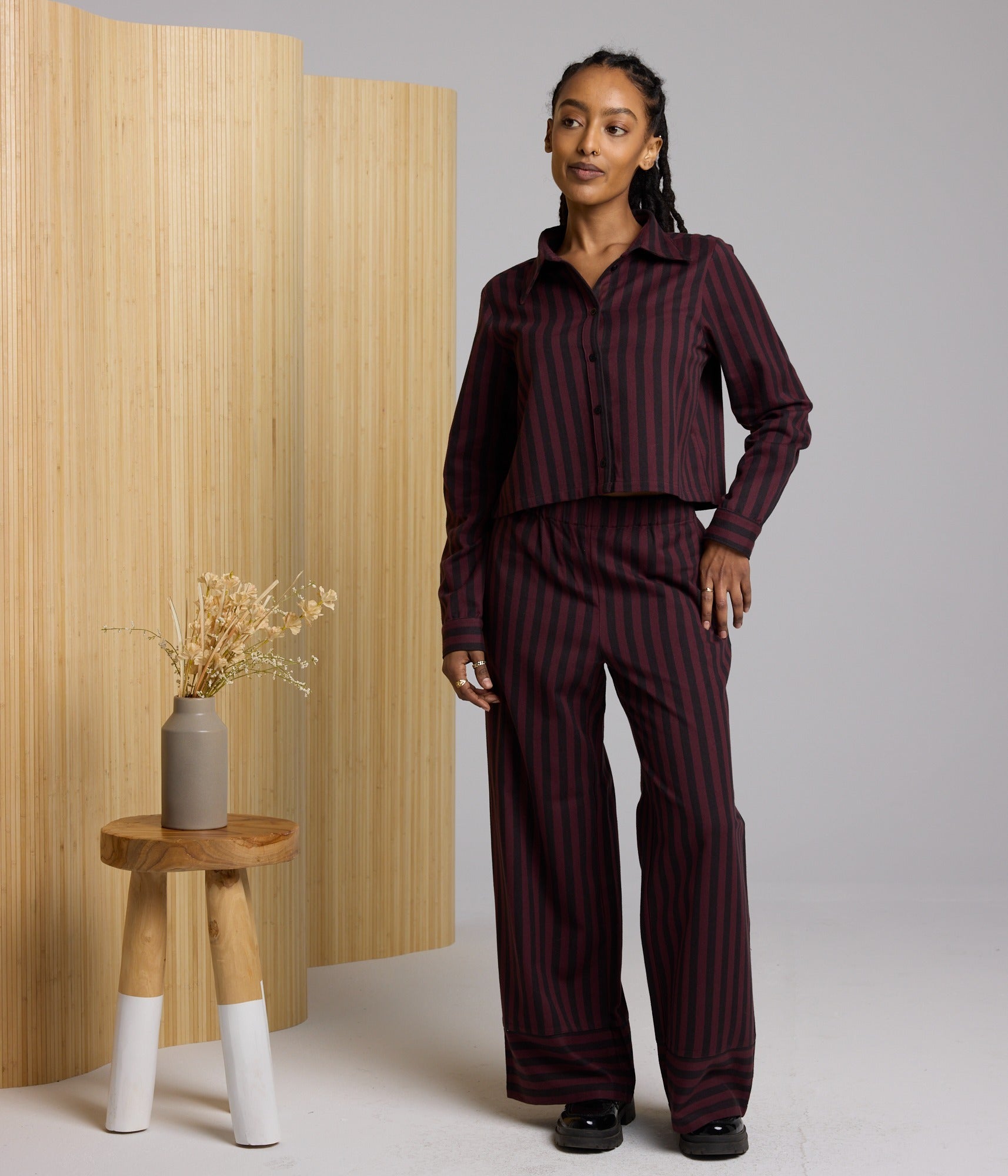 Camelot Pant - Fudge/Black