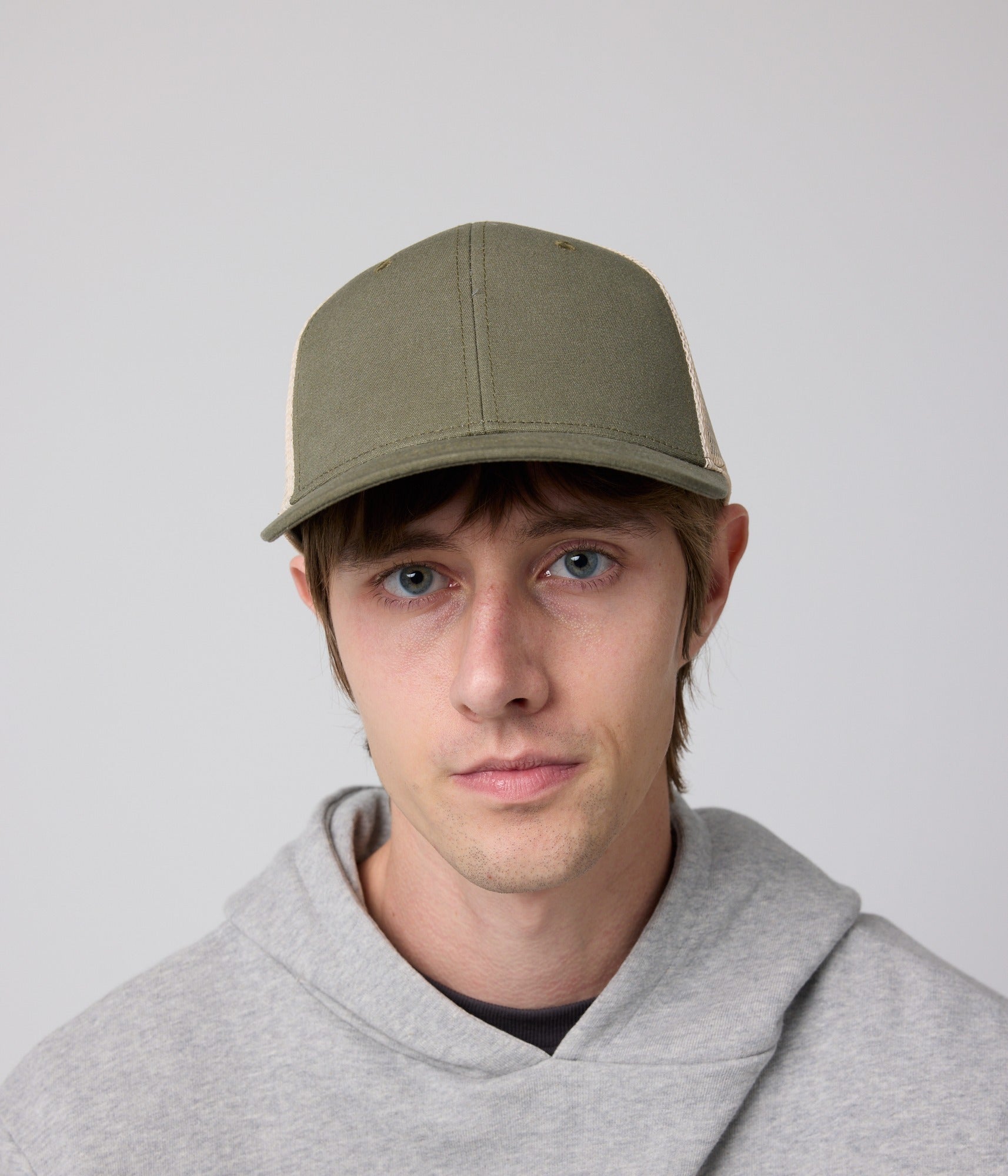 Trucker Hat - Army/Tan