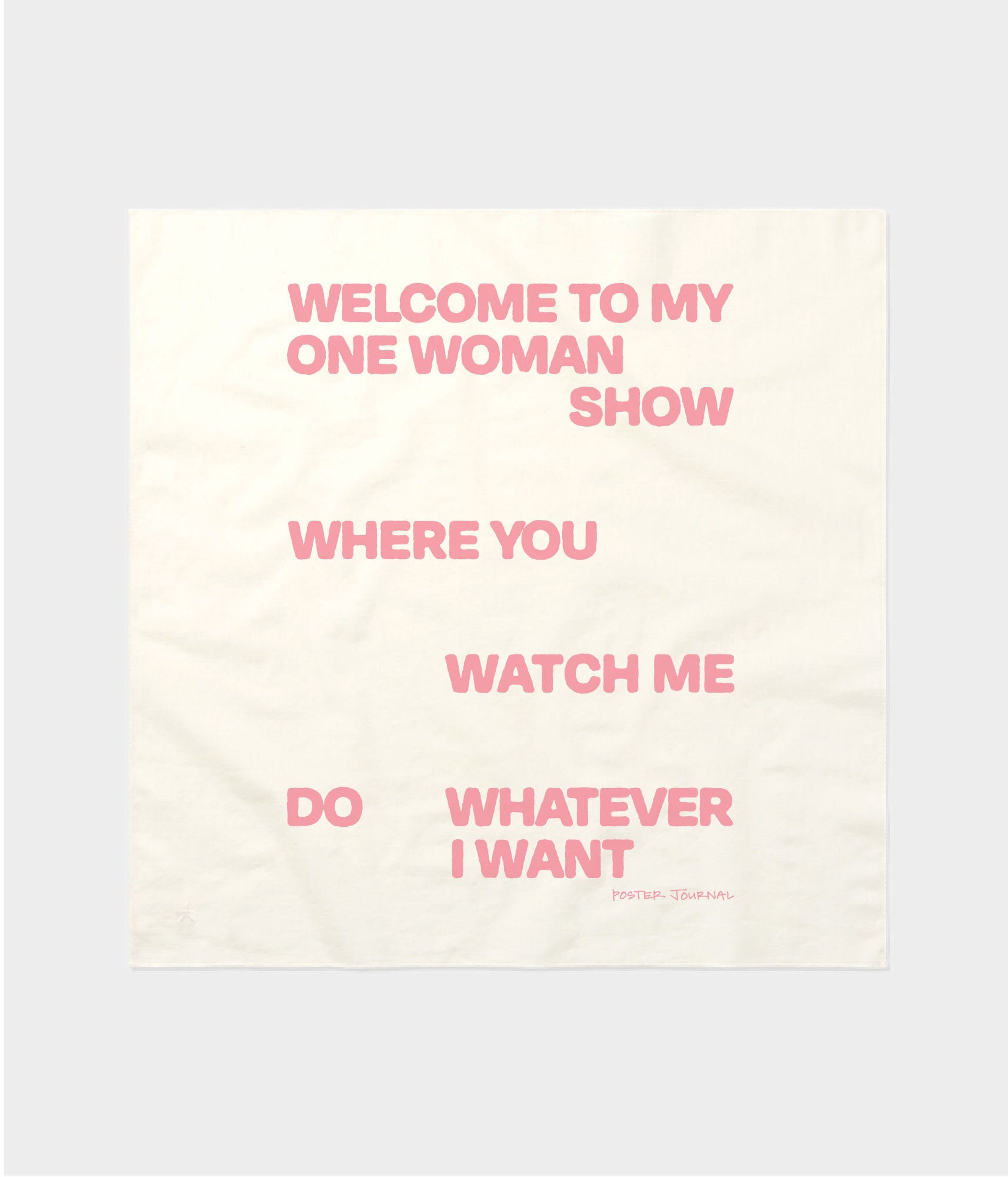 One Woman Show Bandana