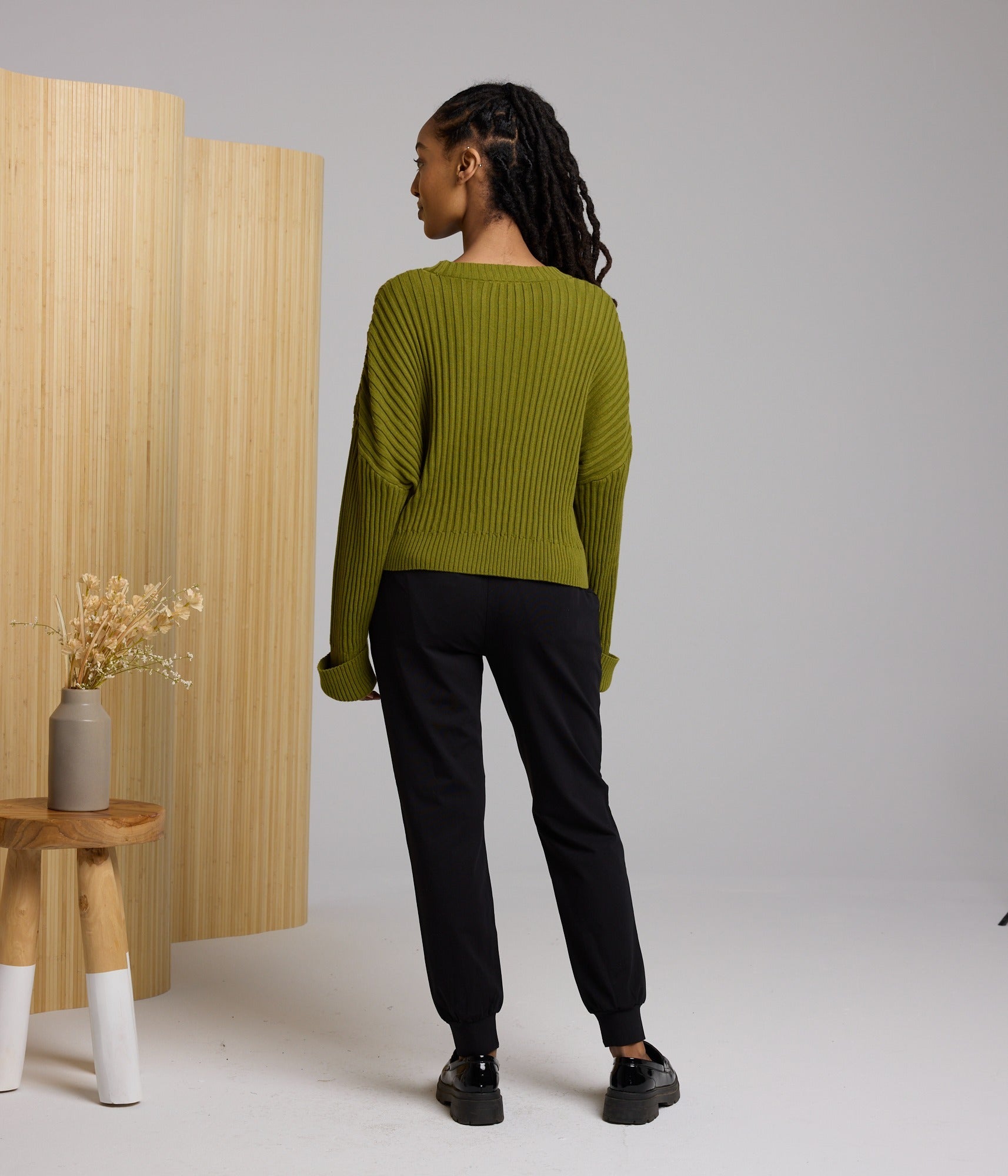 Diamond Sweater - Olive