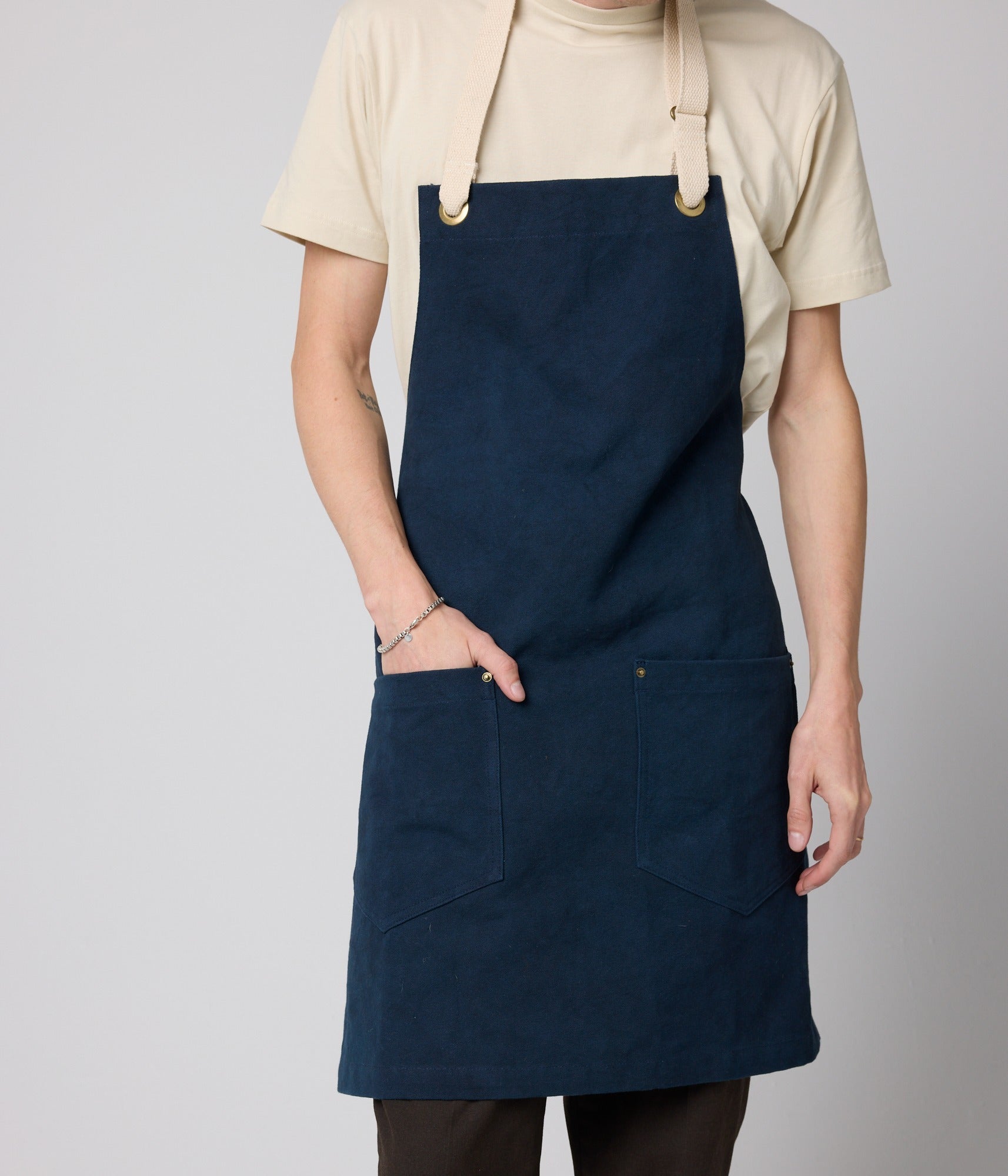 Heavy Duty Canvas Apron - Navy