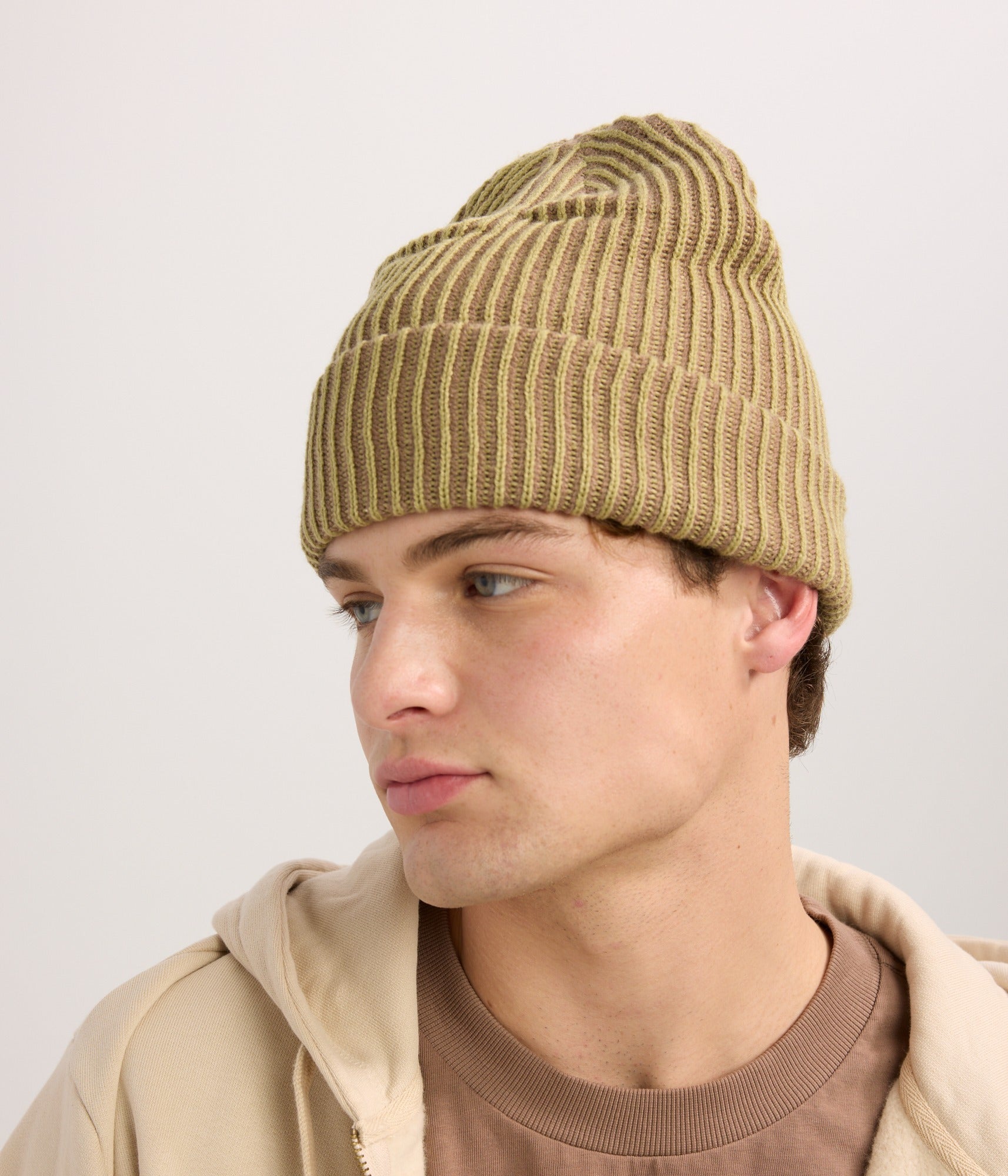 Illusion Beanie - Lemongrass/Pinto