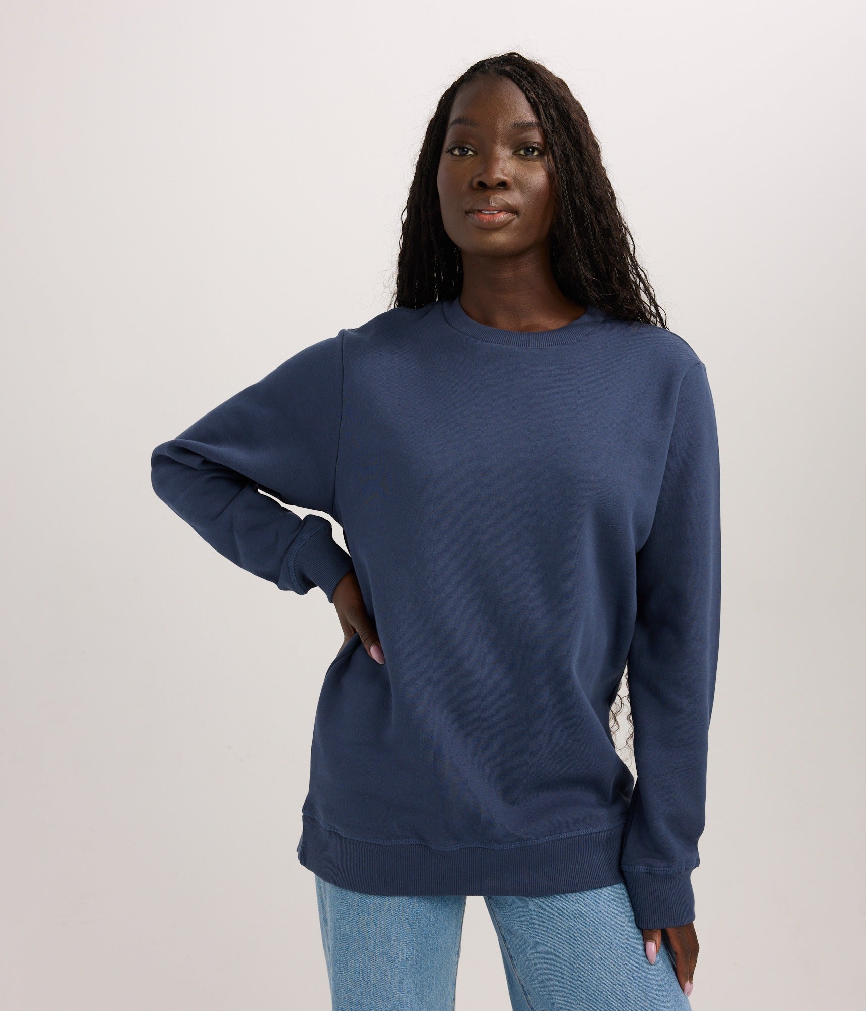 Unisex Crewneck Sweatshirt - Navy
