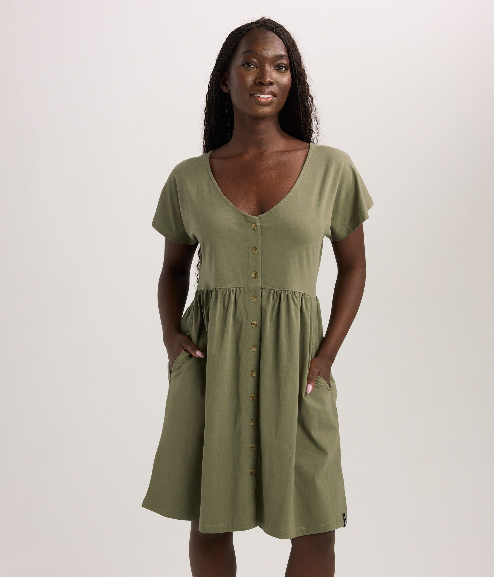 Josie Dress - Army