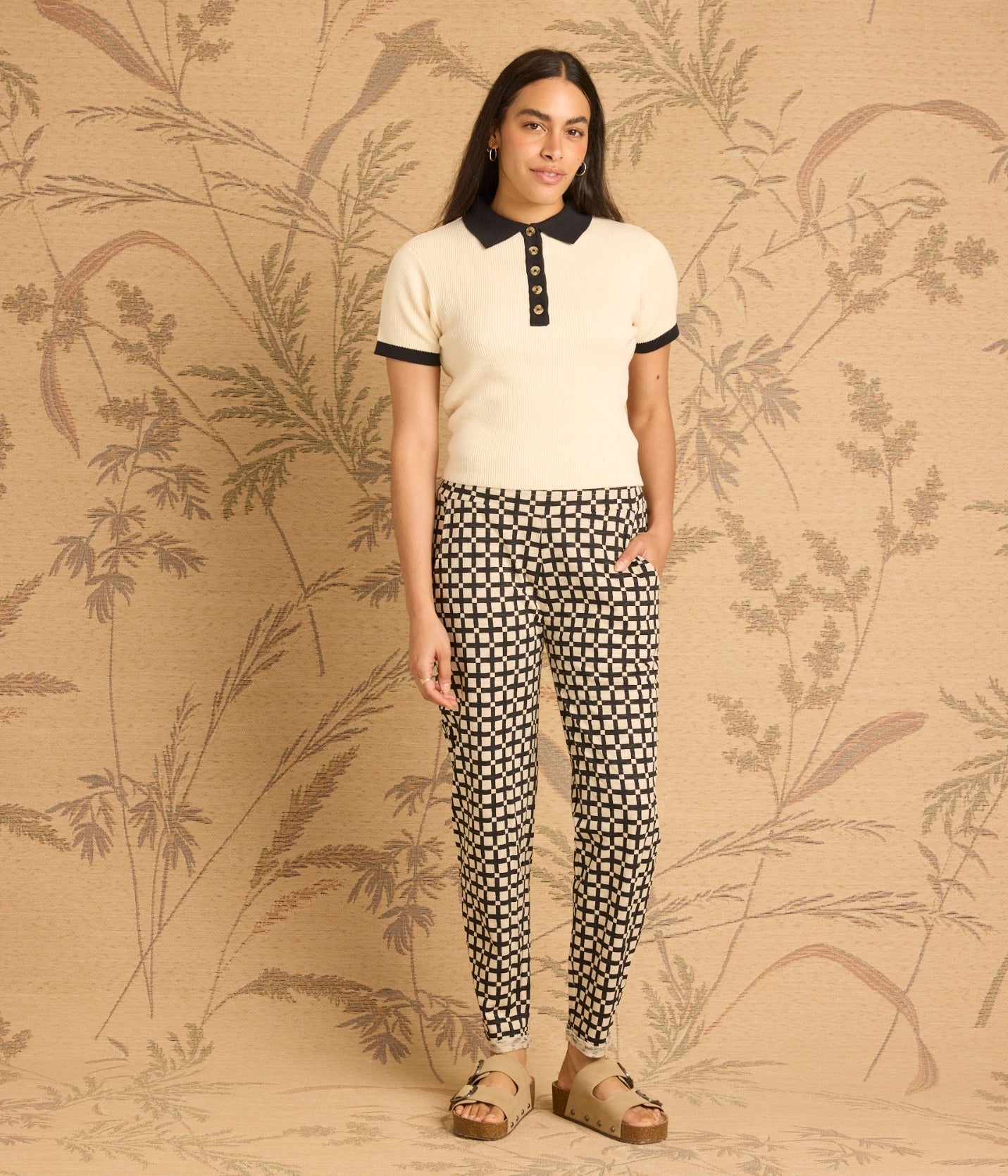 Sequoia Pant - Eucalyptus Check