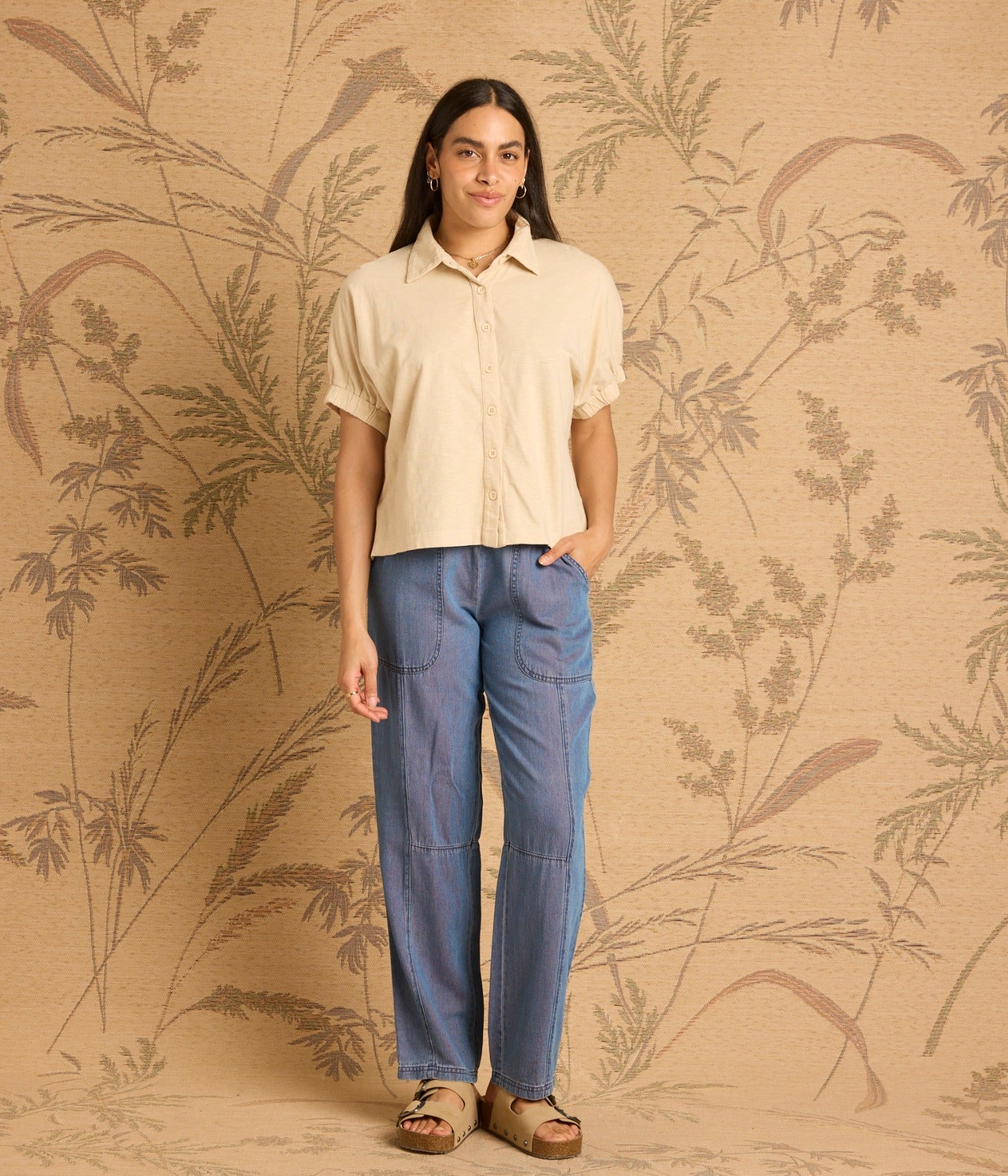 Flo Pant - Dark Wash