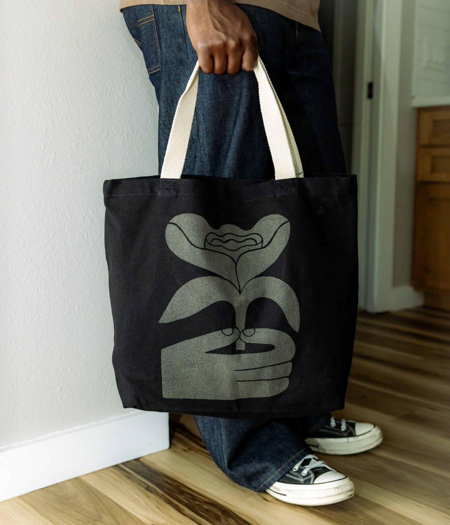 For You Heavy Duty Tote - Black