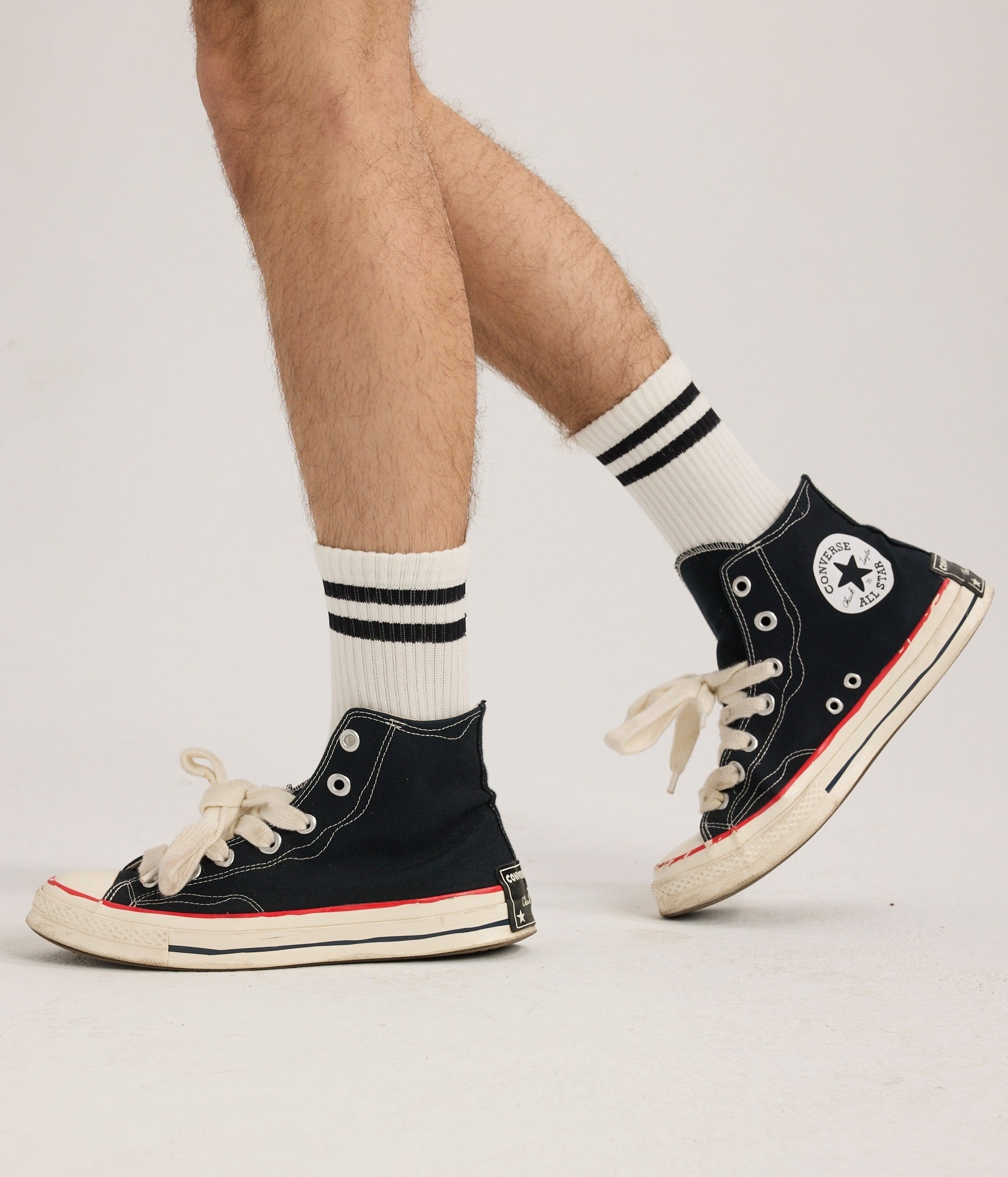 Unisex Socks - White/Black