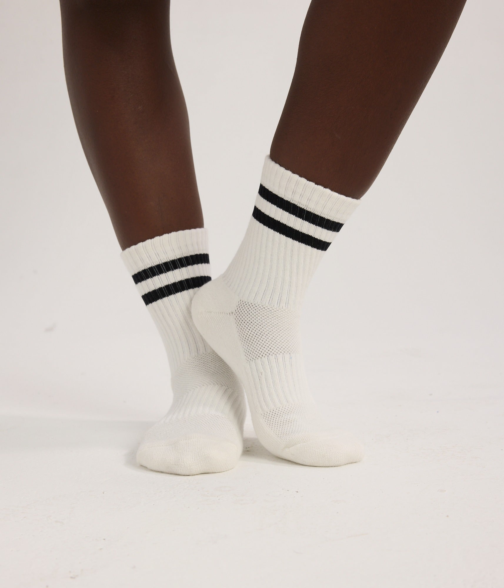 Unisex Socks - White/Black