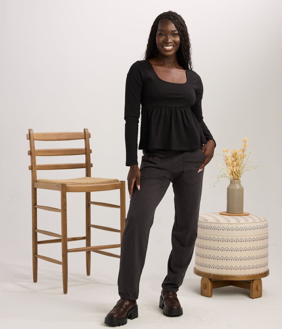 Nolan Pant - Washed Black