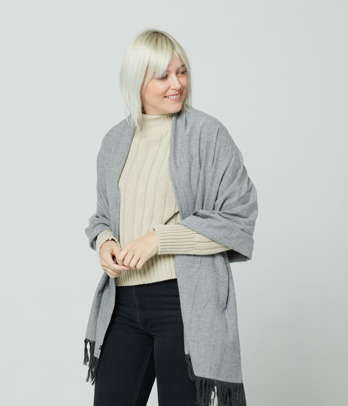 Sarah Scarf - Grey