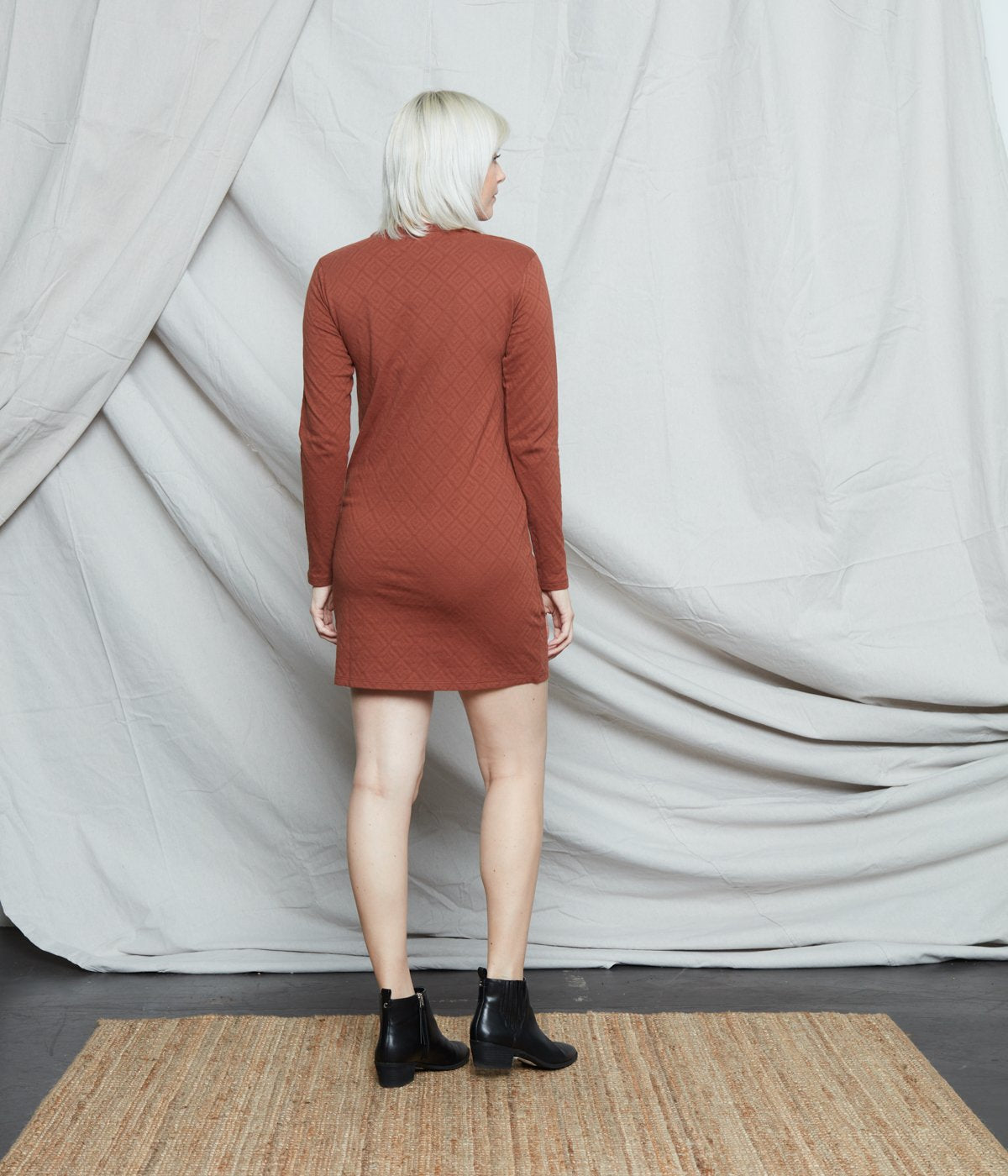 Valencia Dress - Cinnamon