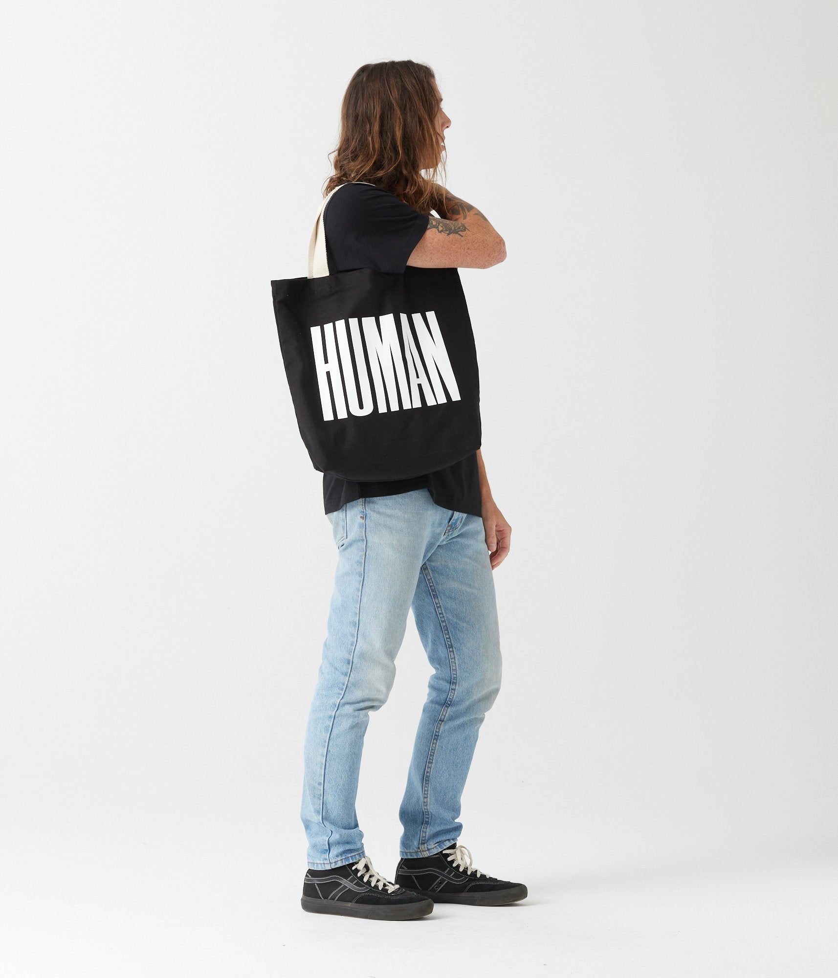 Bold Human Tote - Black