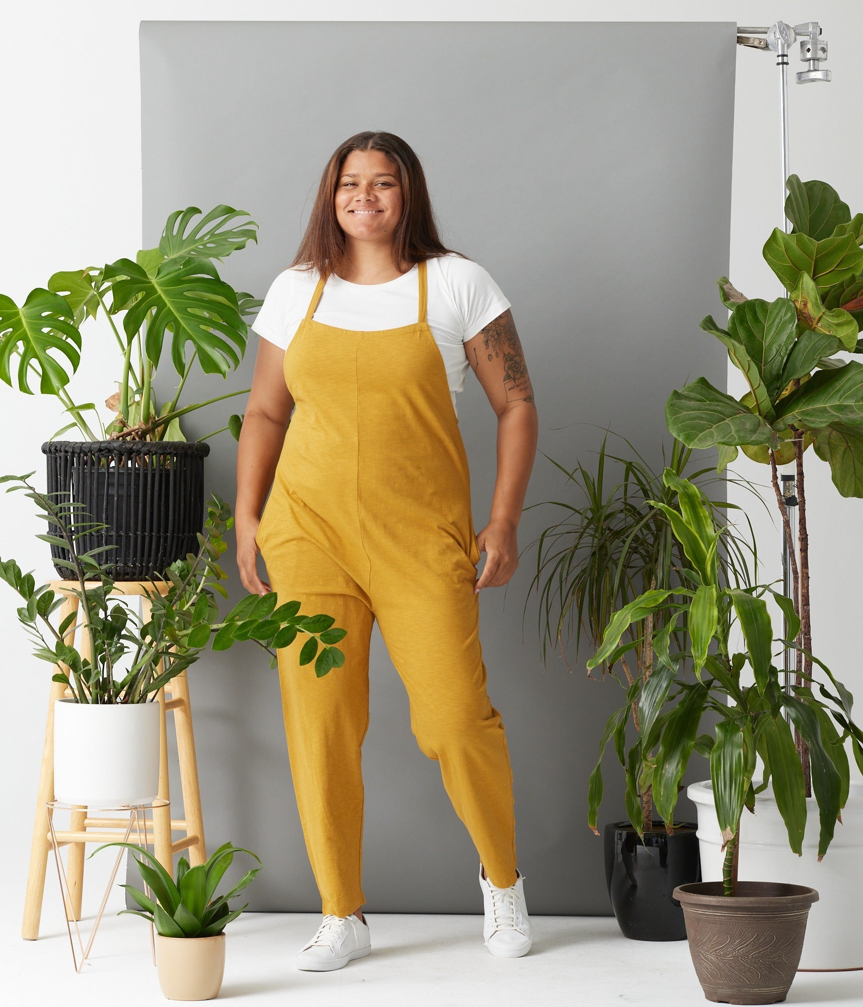 Cadence Overall - Caramel