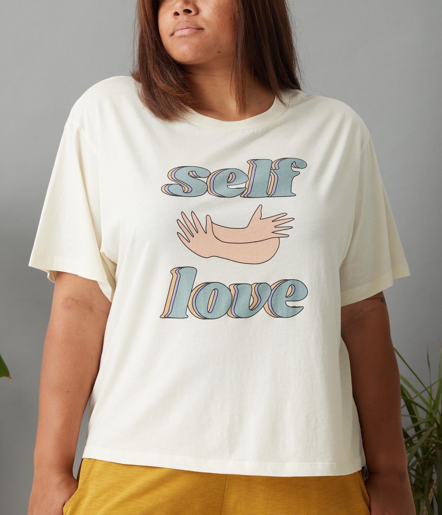 Self Love Tee - Stone