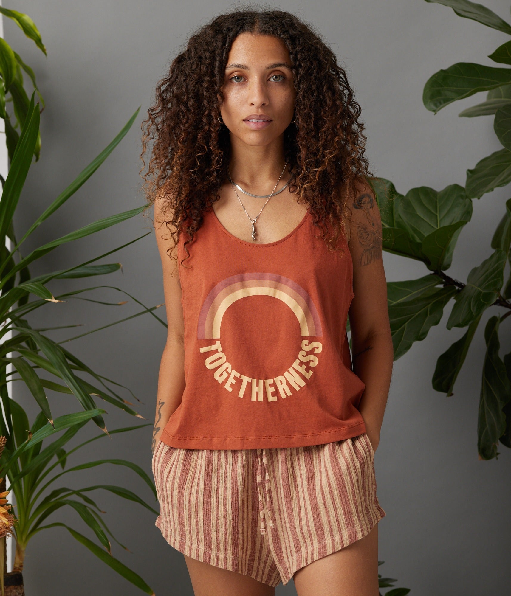 Togetherness Easy Tank - Rust