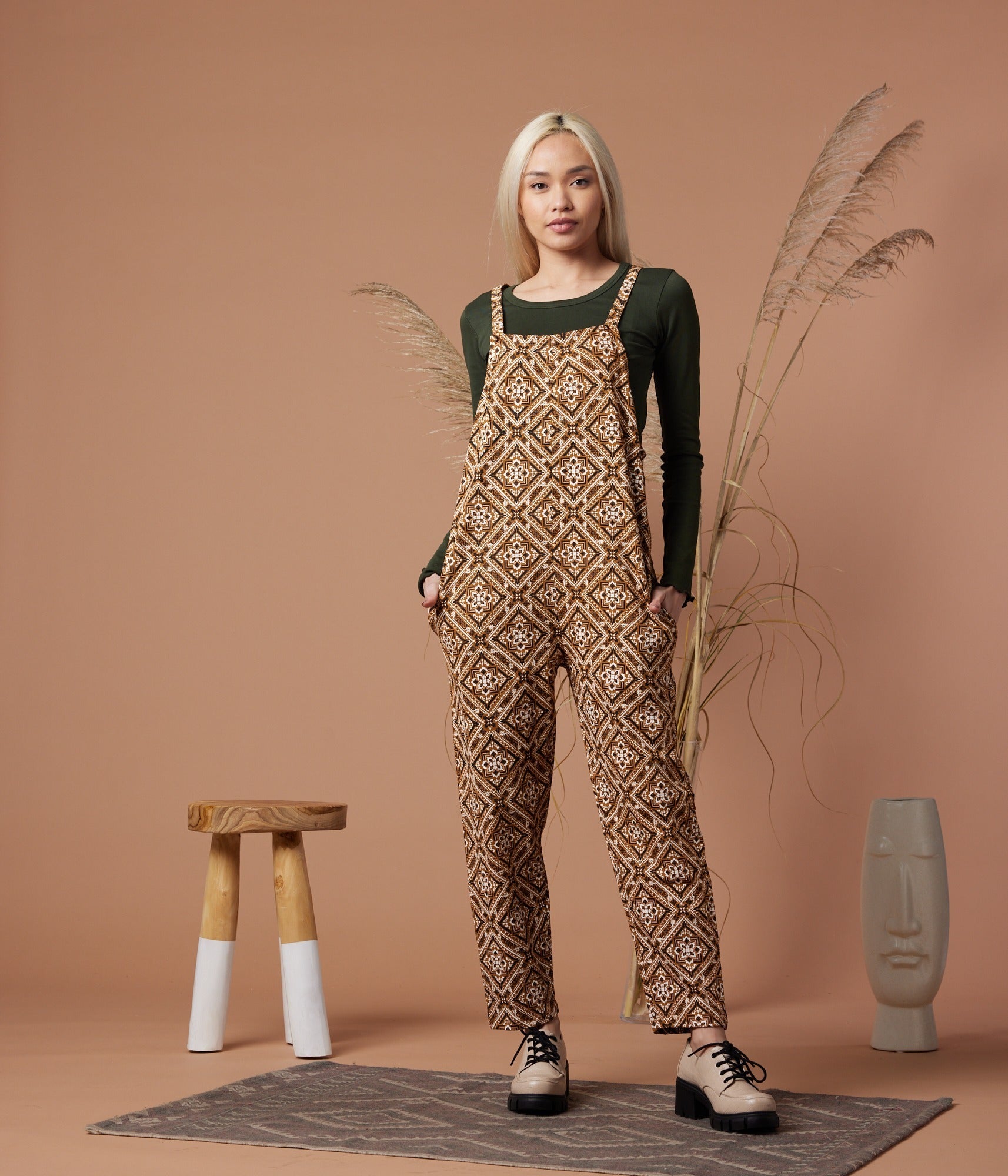 Cadence Overall - Cider Boho