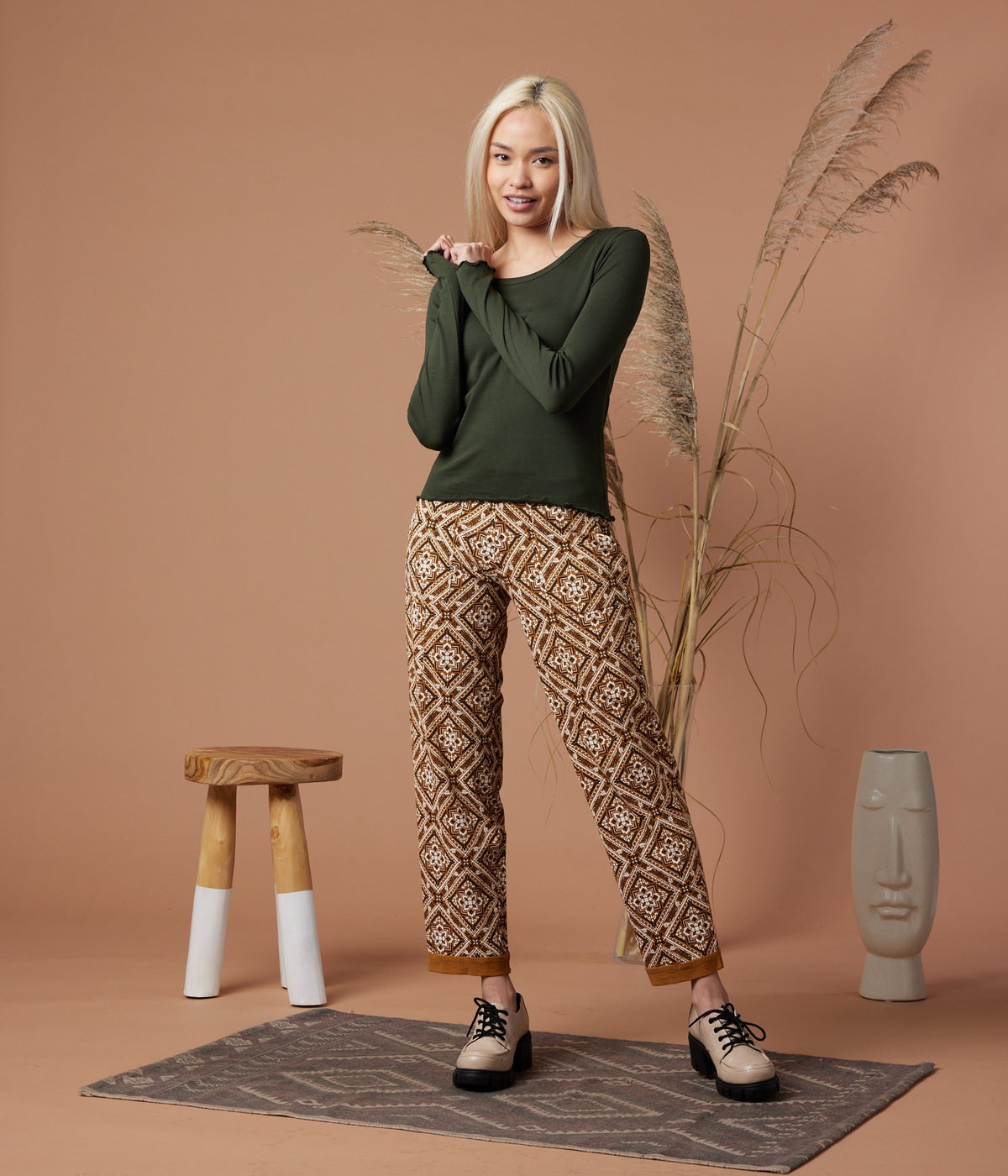 Nolan Wool Pant - Black