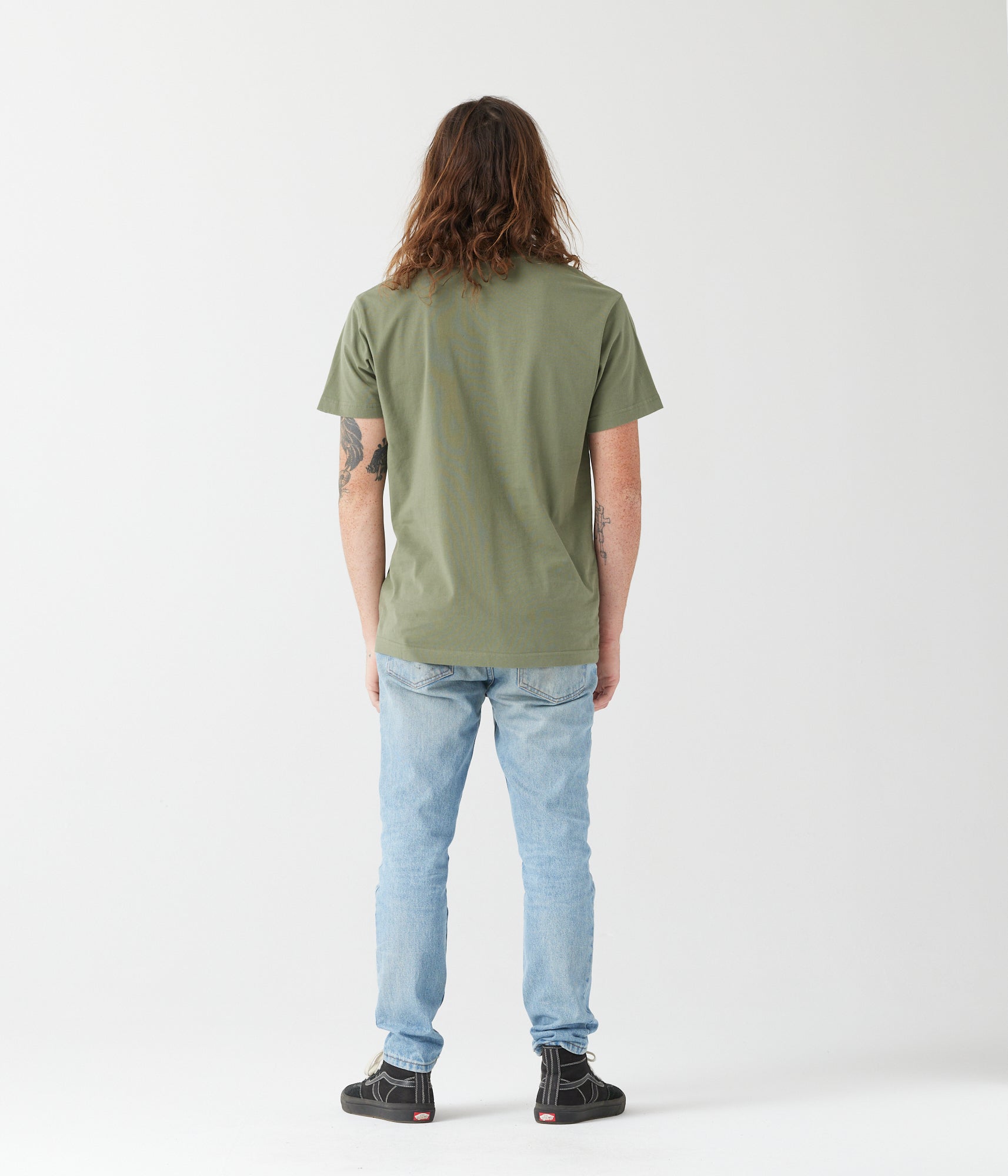 Heavyweight Pocket Tee - Army