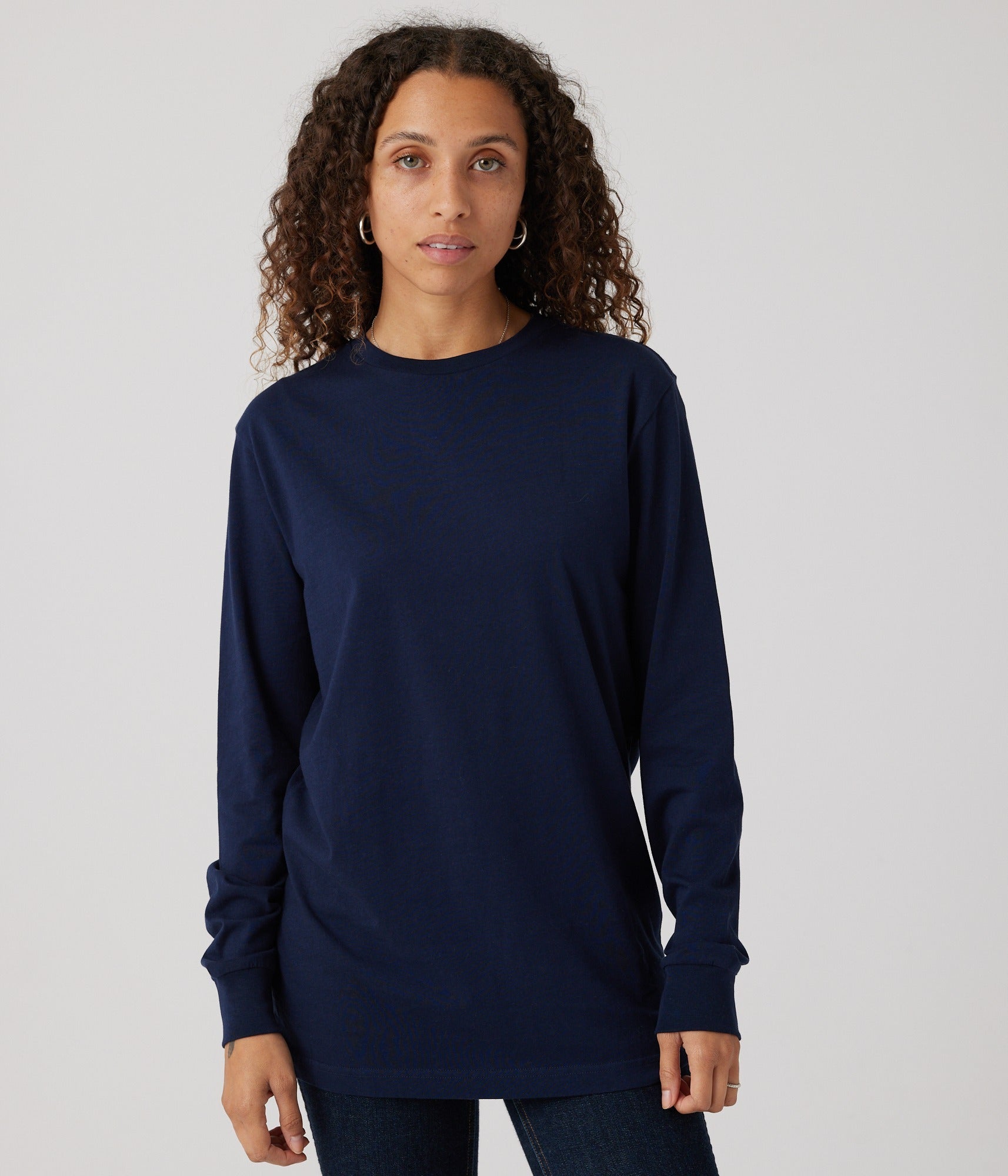 Unisex Long Sleeve - Navy