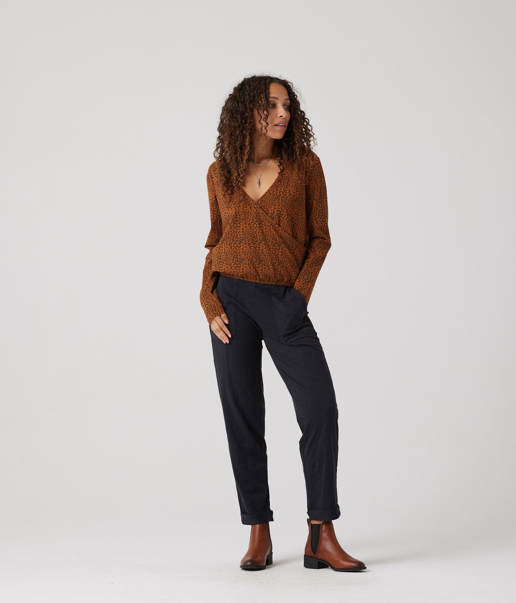 Courtney Top - Camel