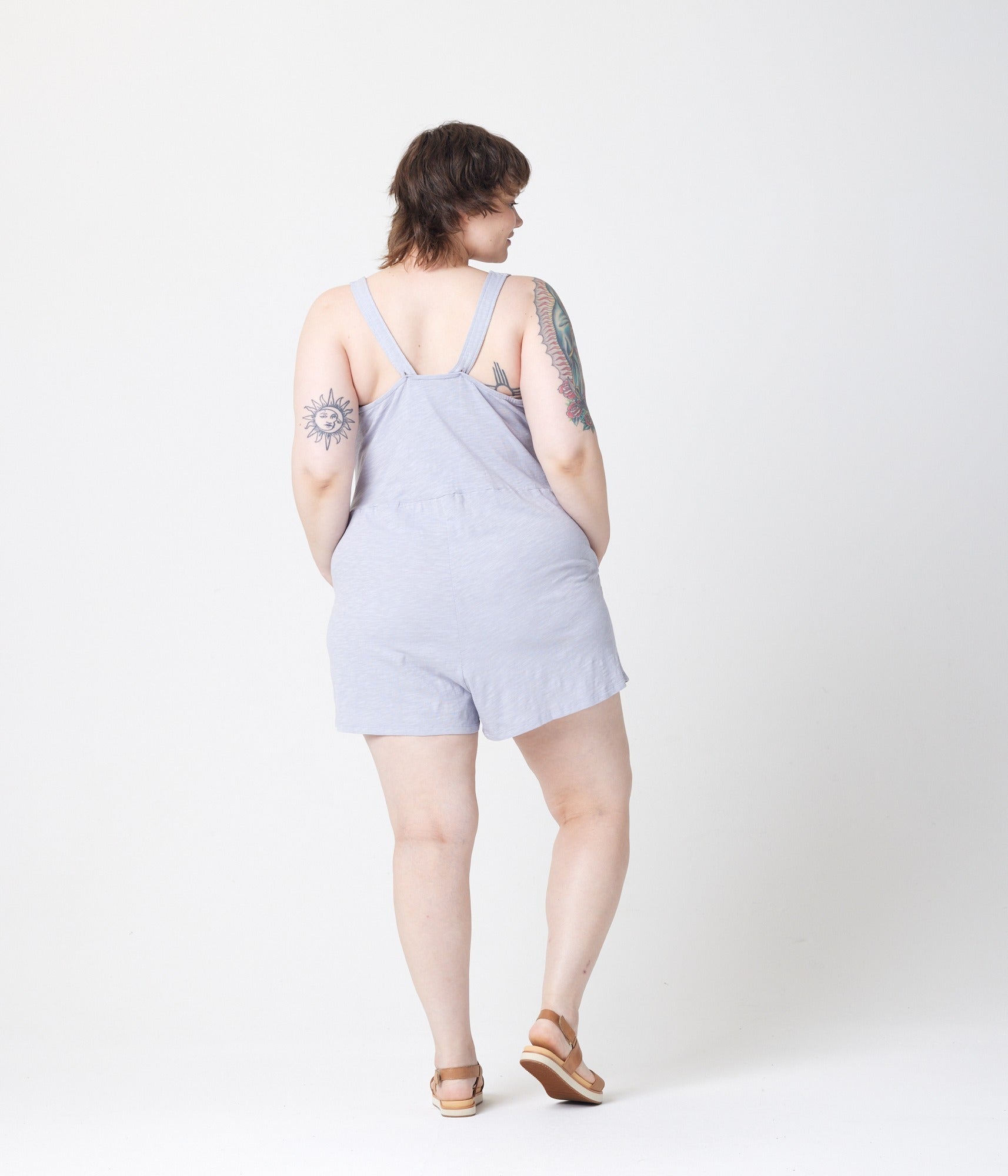 Ivy Romper - Periwinkle