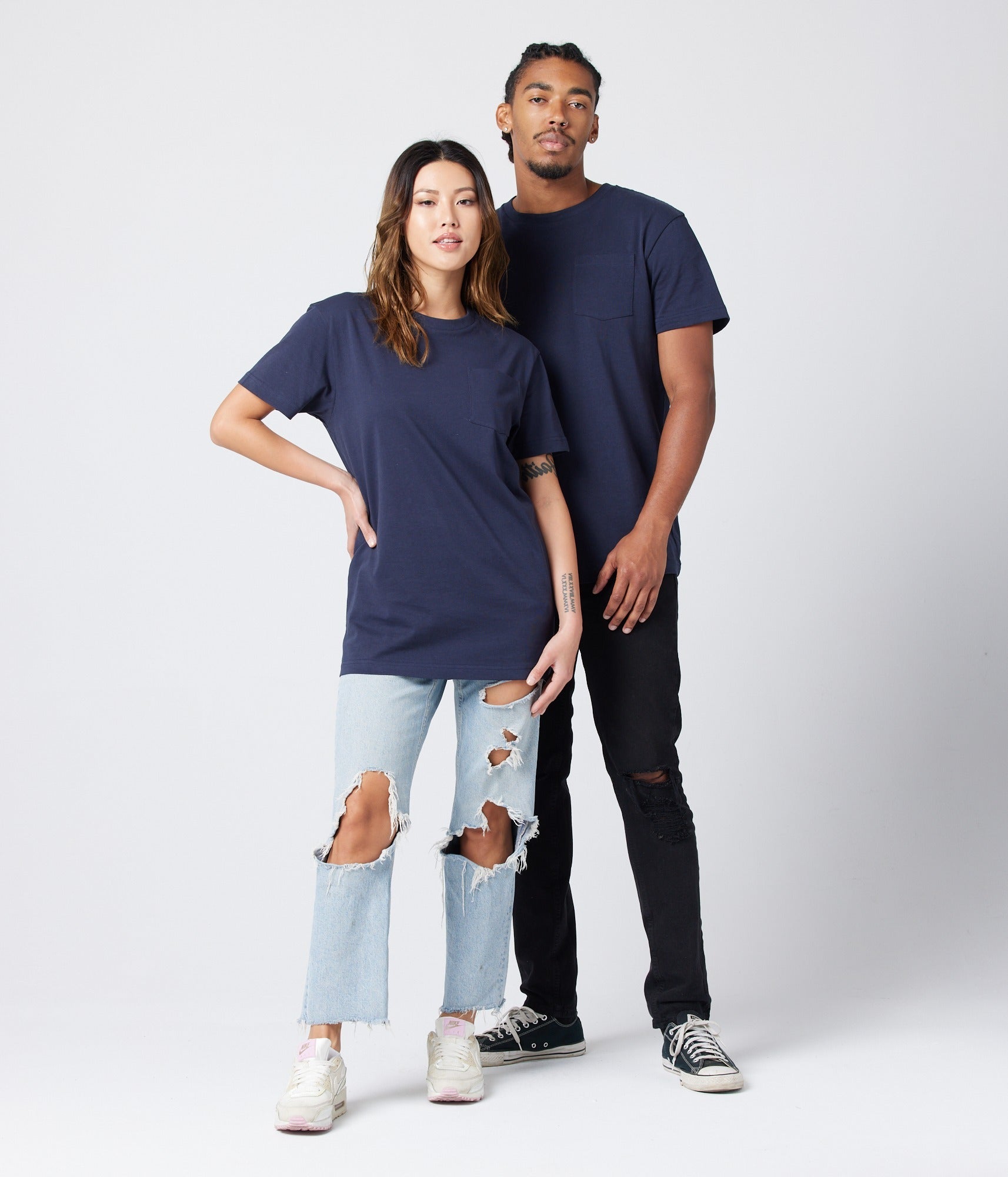 Heavyweight Pocket Tee - Midnight