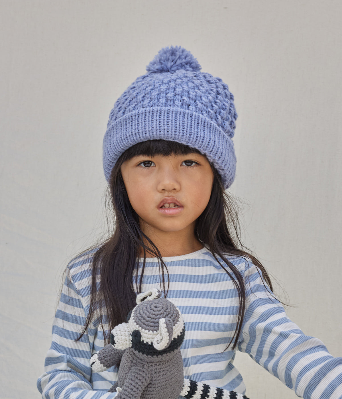 Abby Beanie - Periwinkle