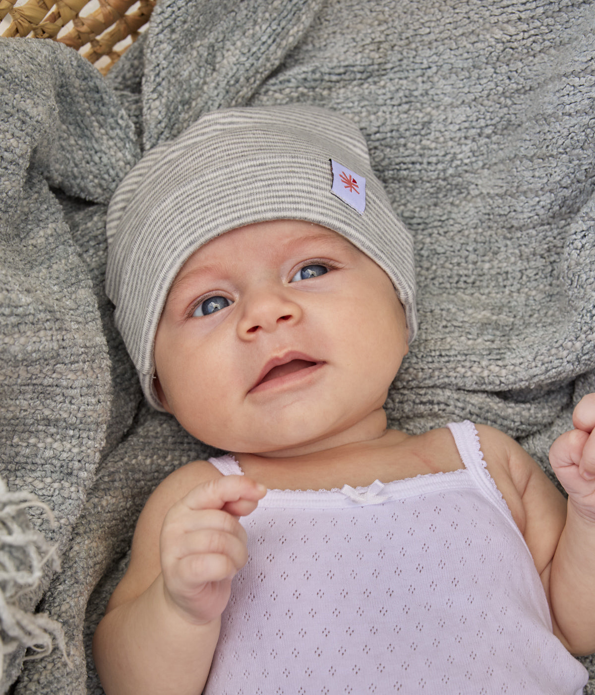 Baby Beanie - Grey