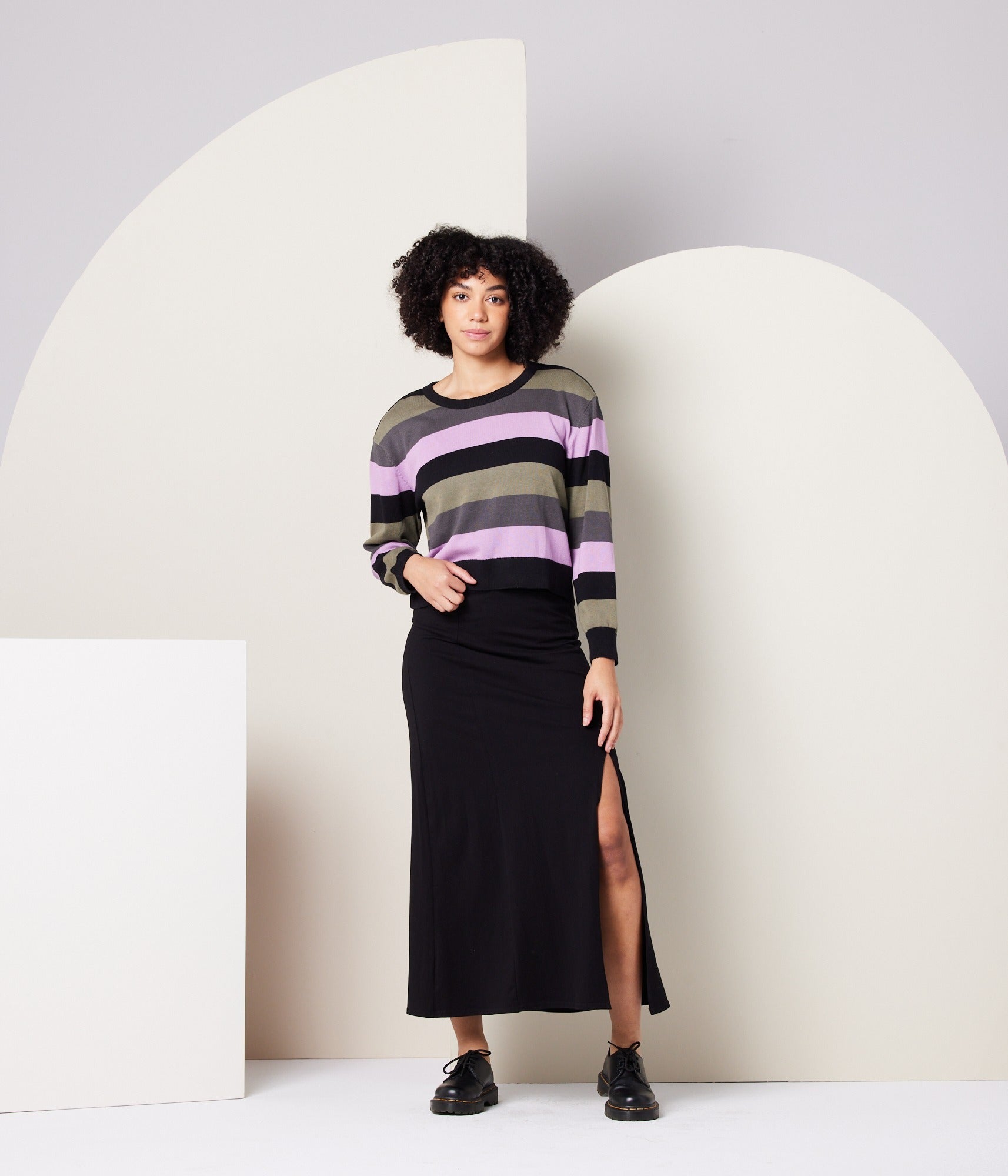 Palmer Sweater - Martini Stripe