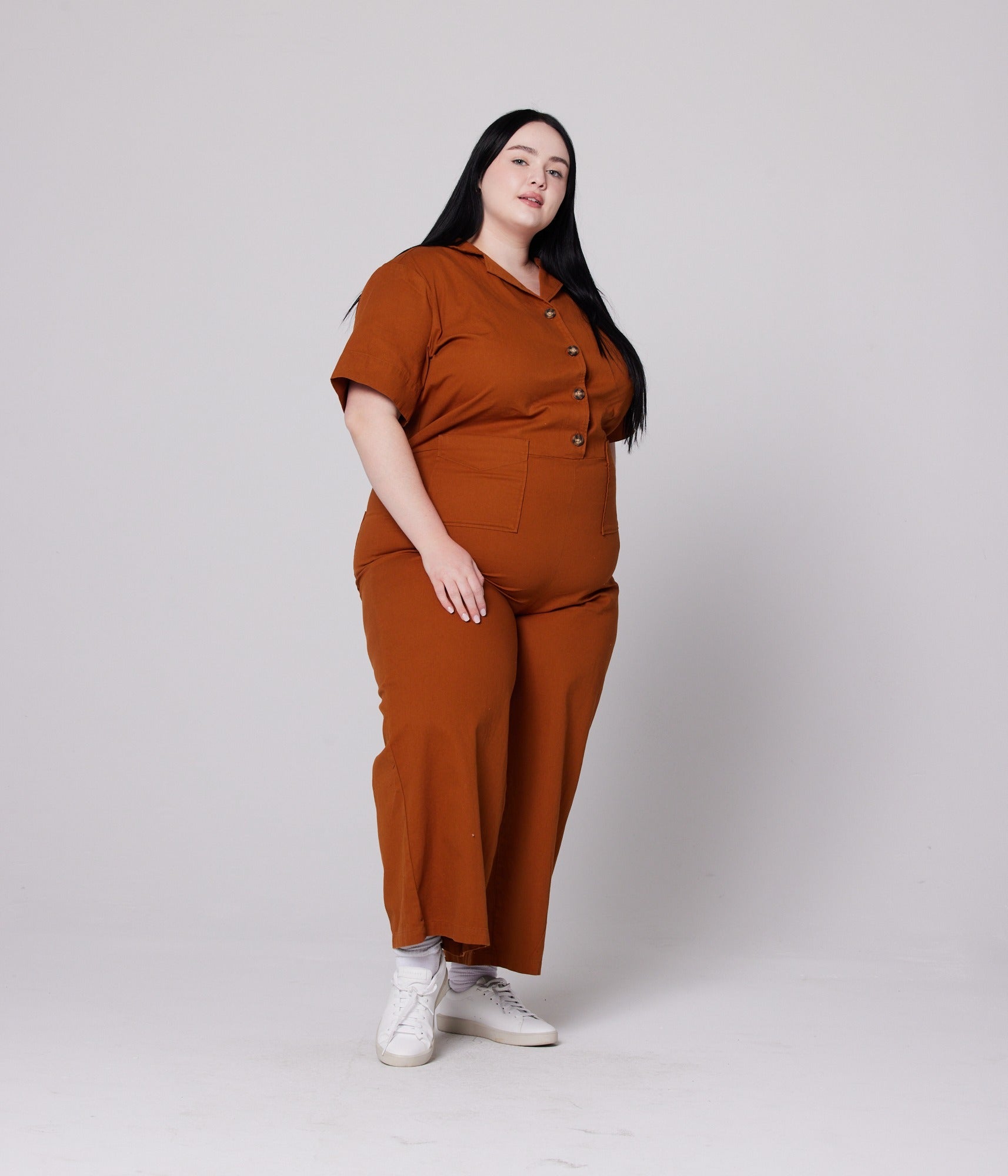 Libra Jumpsuit - Camel