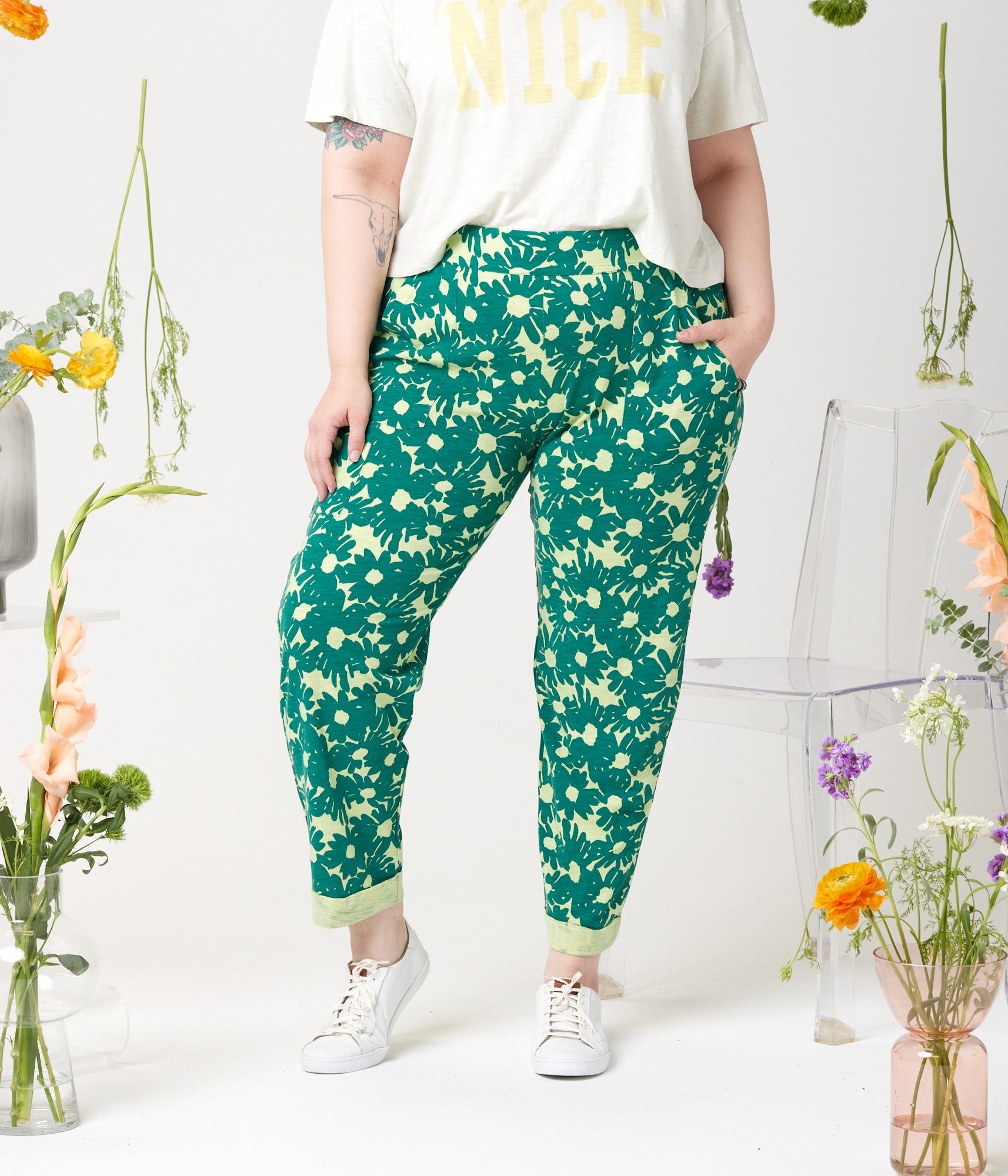 Nolan Pant - Jade Floral