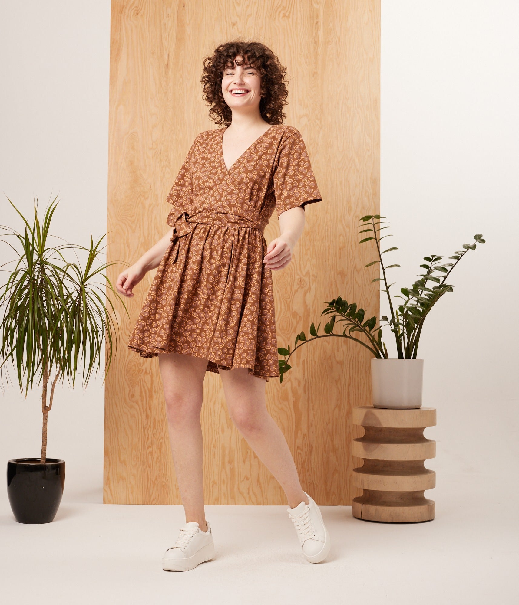 caramel vintage floral print ワンピース　3y Knownsupply64878b7289d89564878