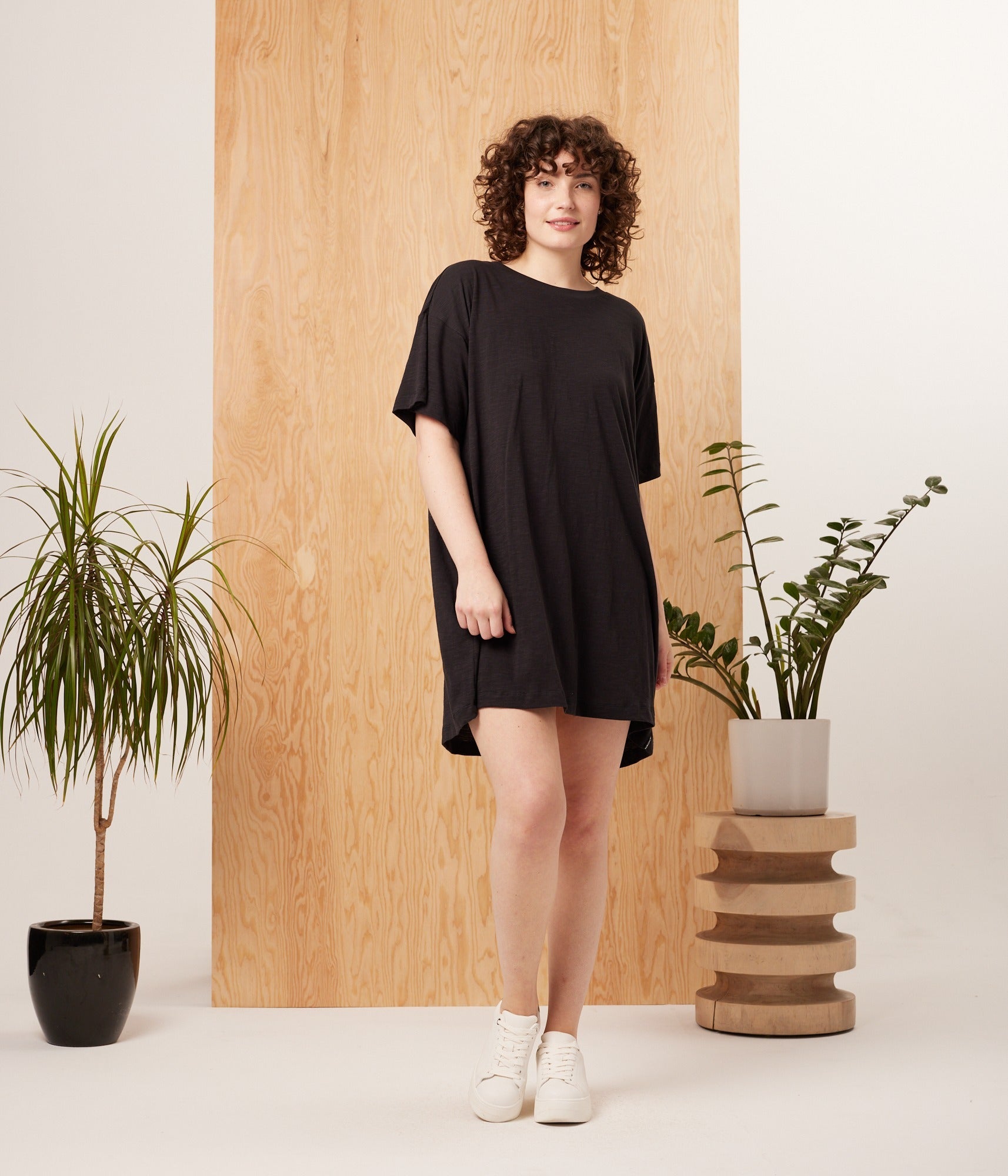 Wyatt Dress - Washed Black