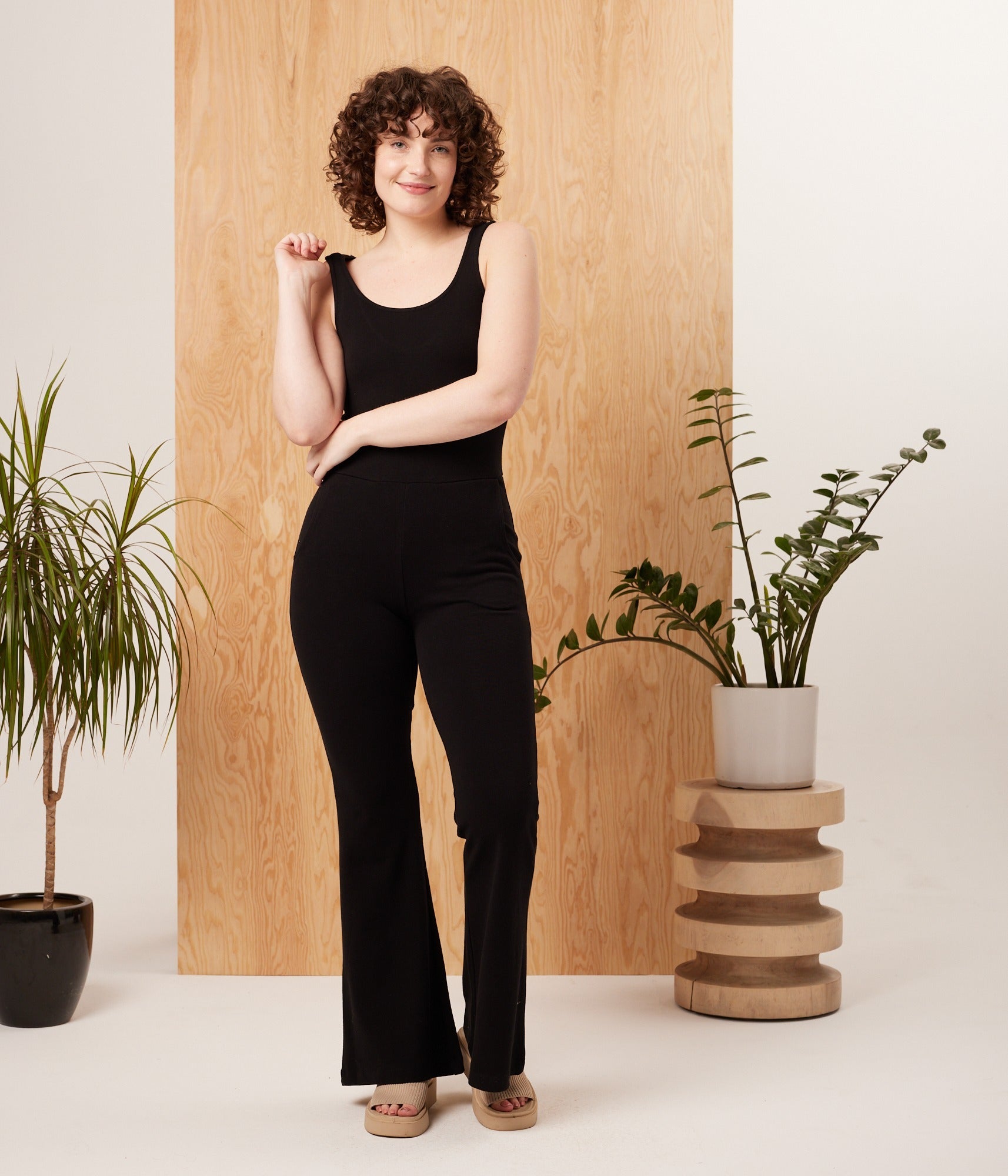 Tiger Jumpsuit - Black