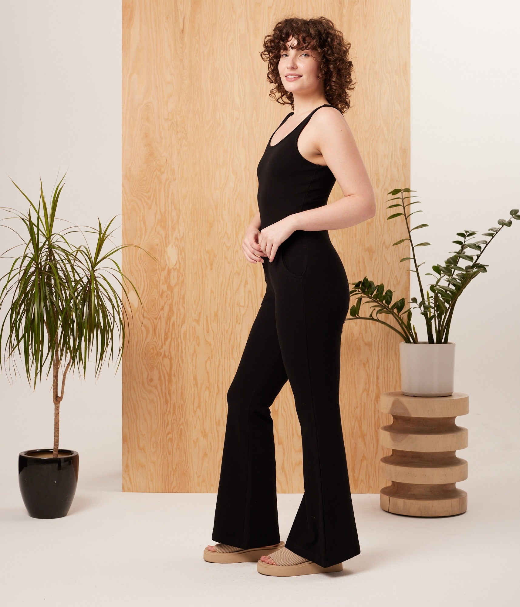 Tiger Jumpsuit - Black