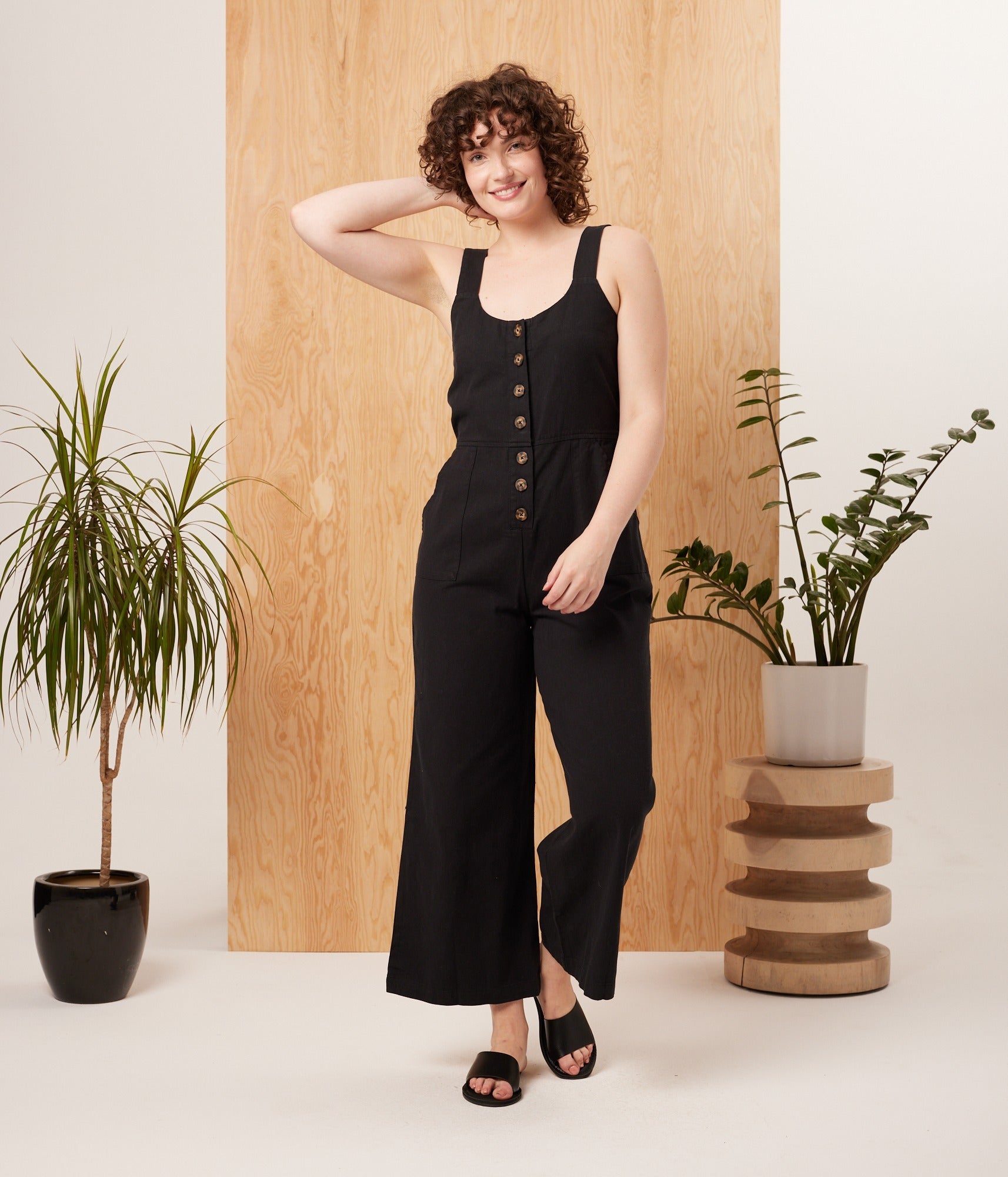 Starlette Jumpsuit - Black