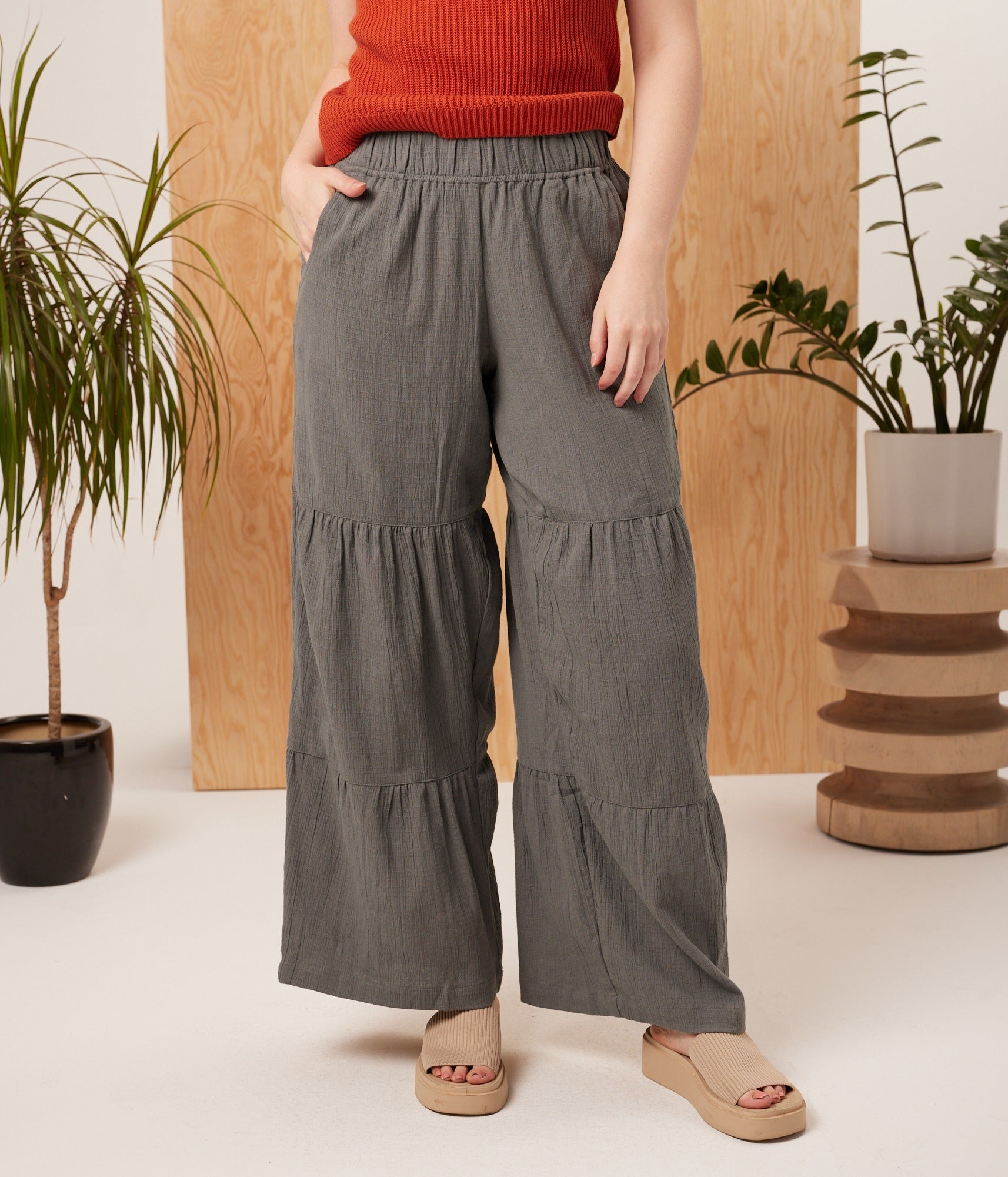 Malibu Pant - Charcoal