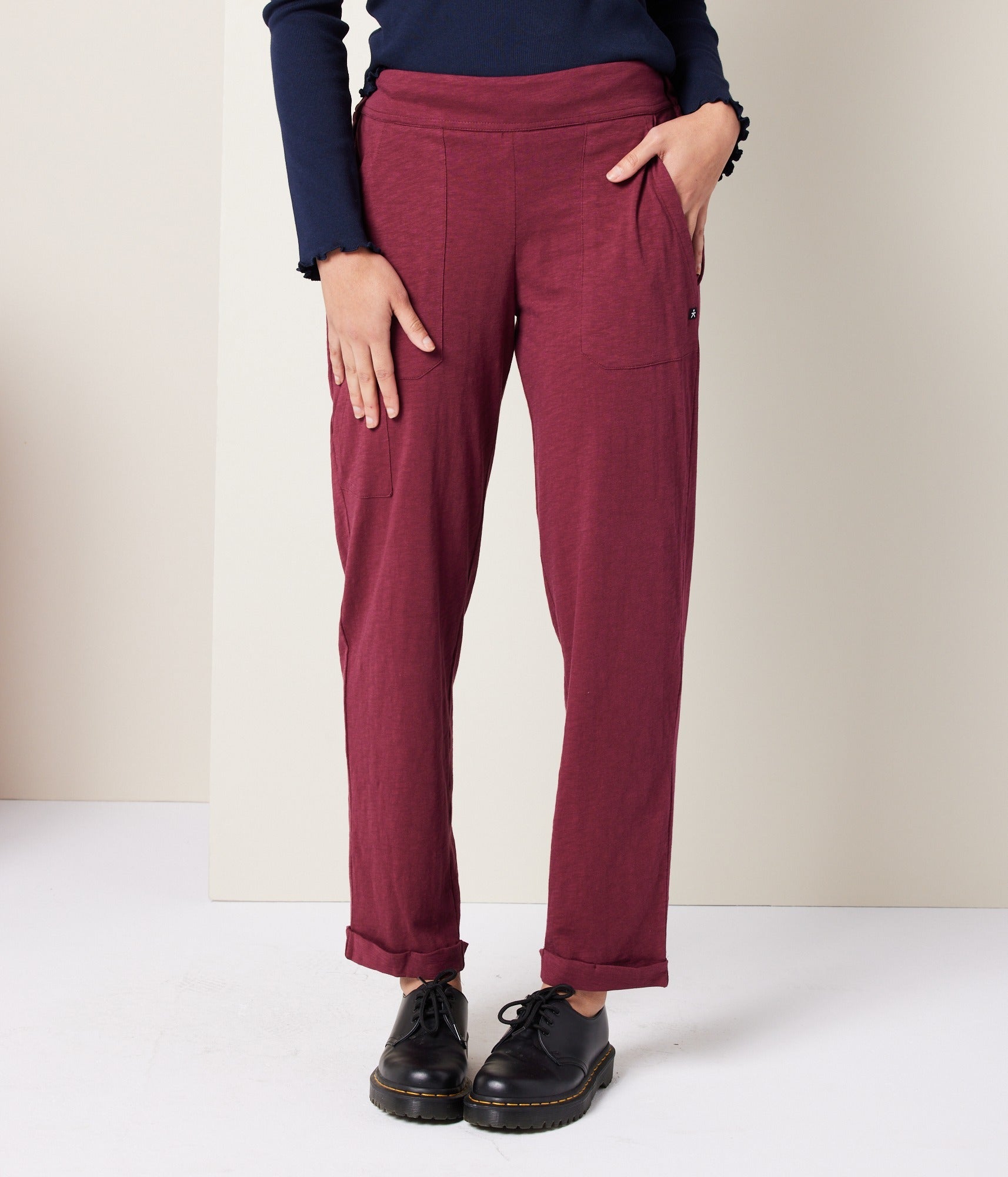 Nolan Pant - Burgundy