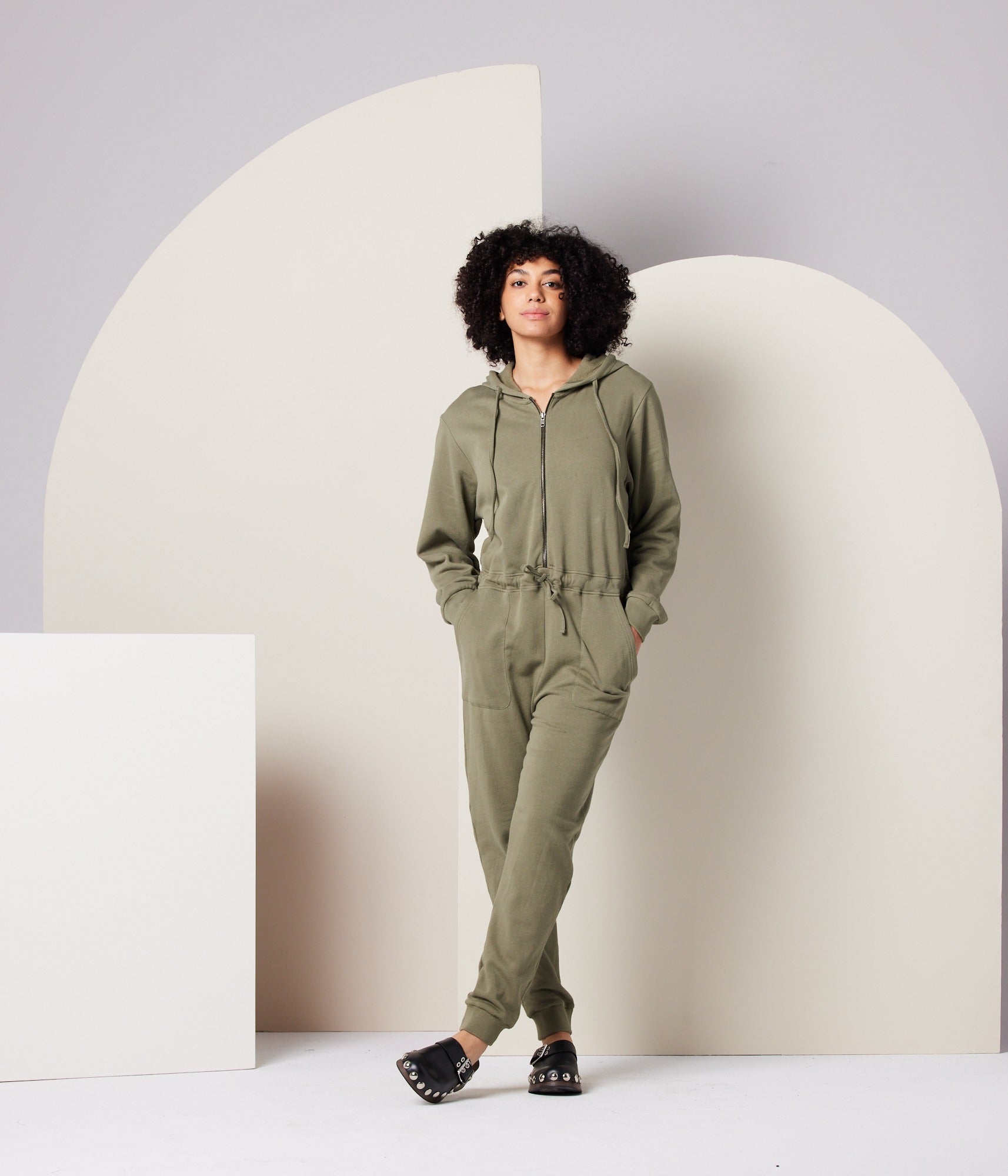 Valerie Jumpsuit - Army