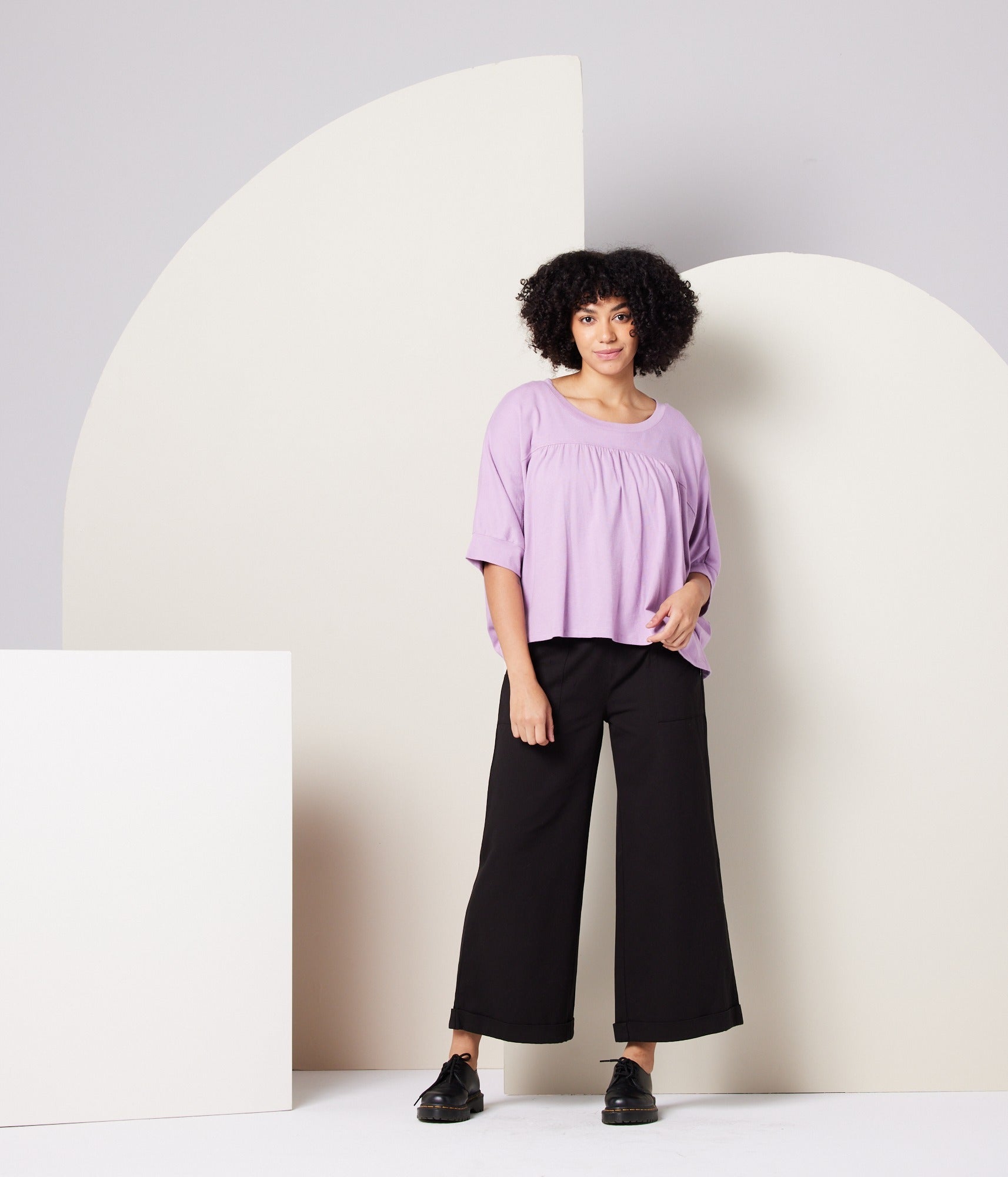 パンツ THE LATEST SS25 'Billie' pants (TLW03111T0195ABTP T0002) Billie Pant - Black