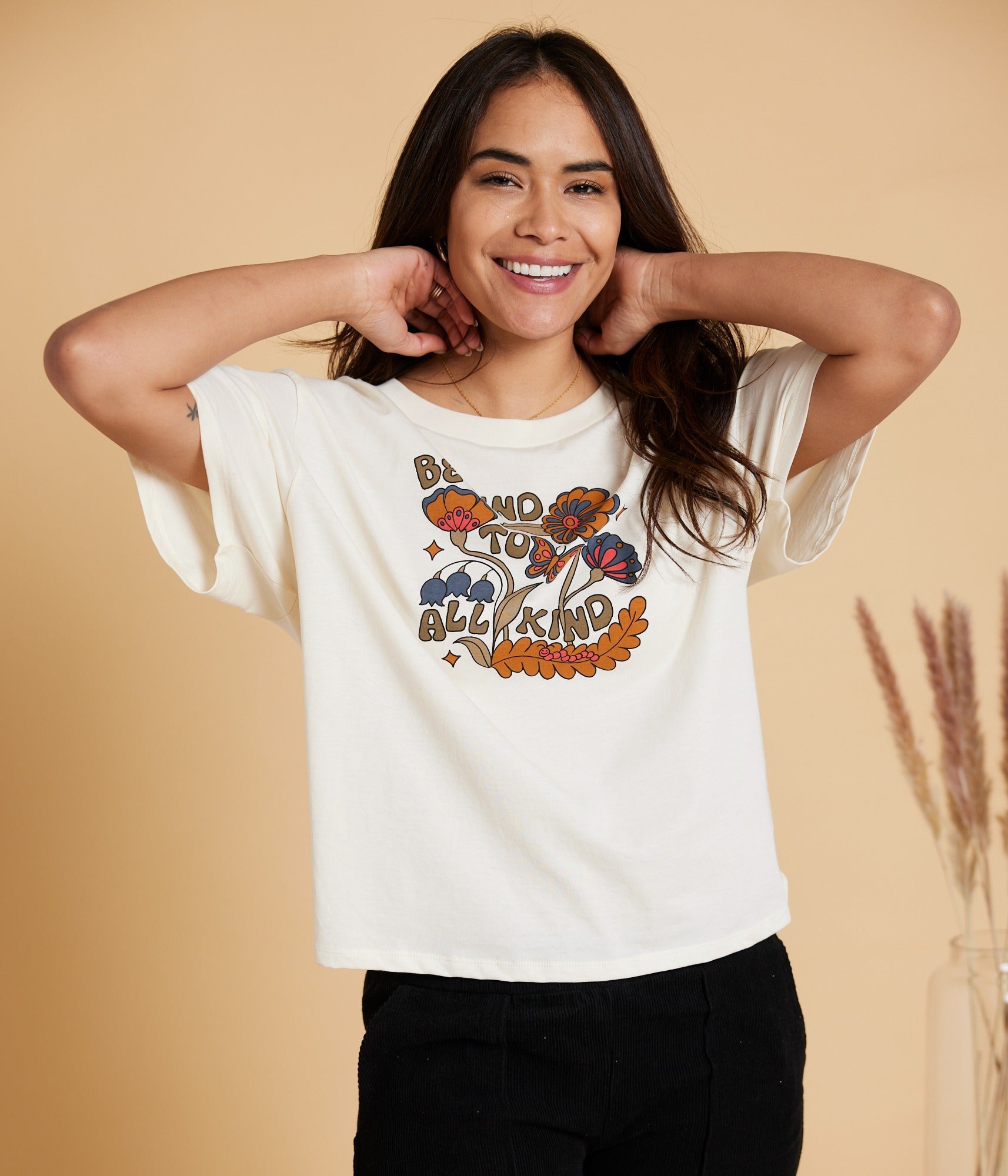 All Kind Relaxed Tee - Stone