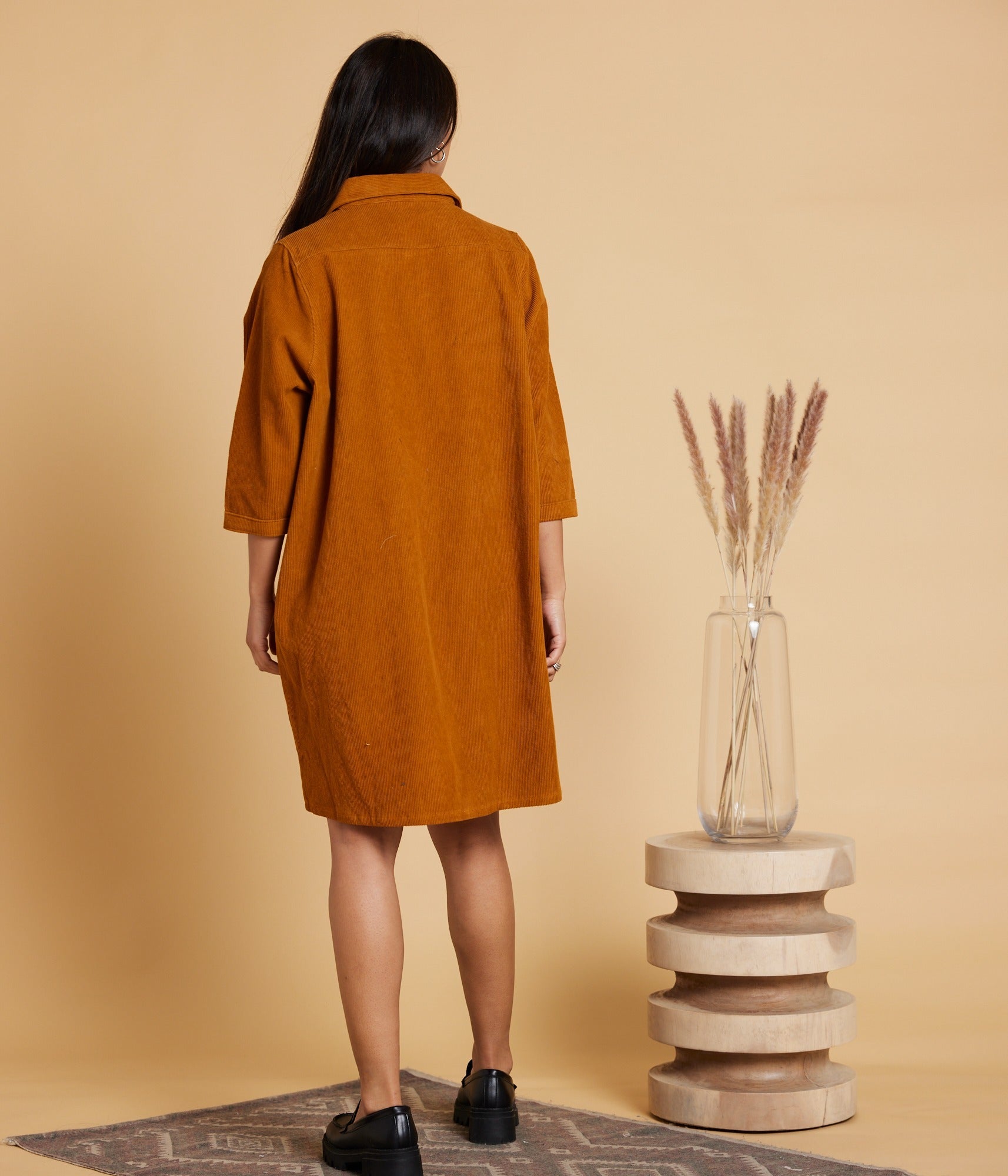 Nellie Dress - Pumpkin Spice