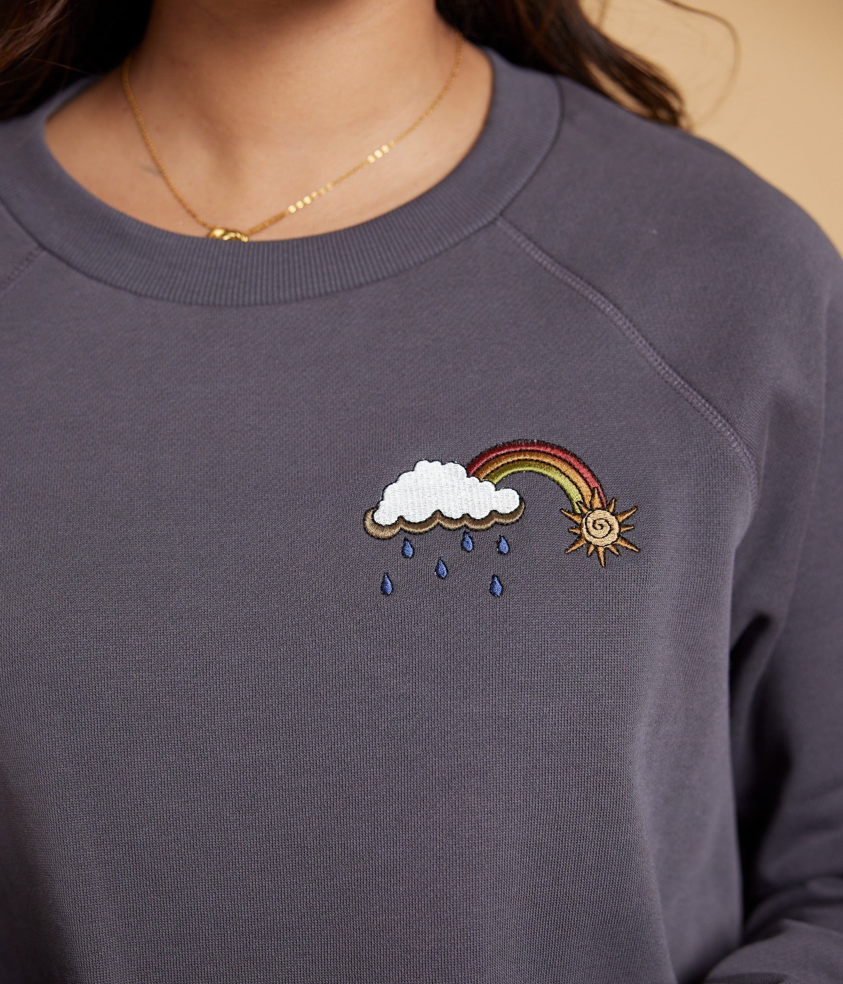 Sometimes Rainbows Sweatshirt